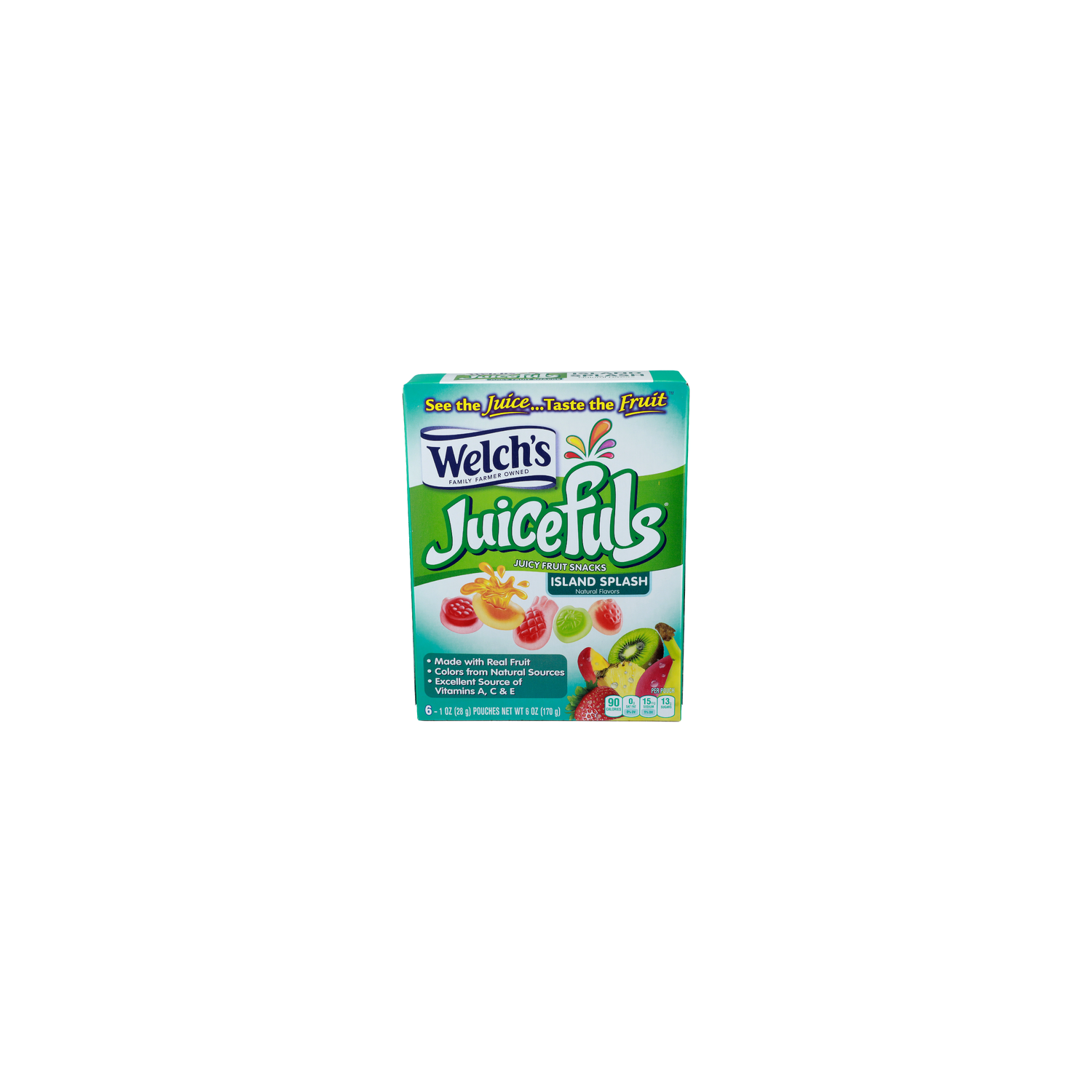 Welch's Juicefuls Island Splash Juicefuls Juicy Fruit Snacks - 6 Ounce Image 1 of 4