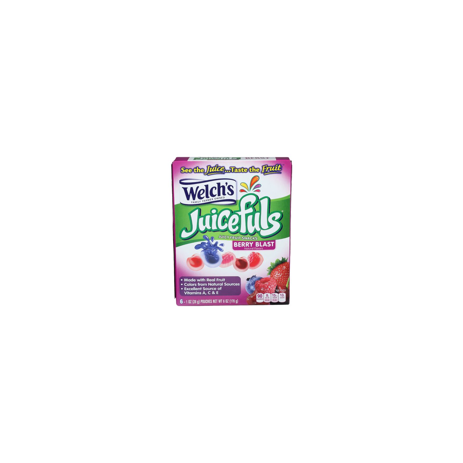 Welch's Juicefuls Berry Blast Juicefuls Juicy Fruit Snacks - 6 Ounce Image 1 of 4