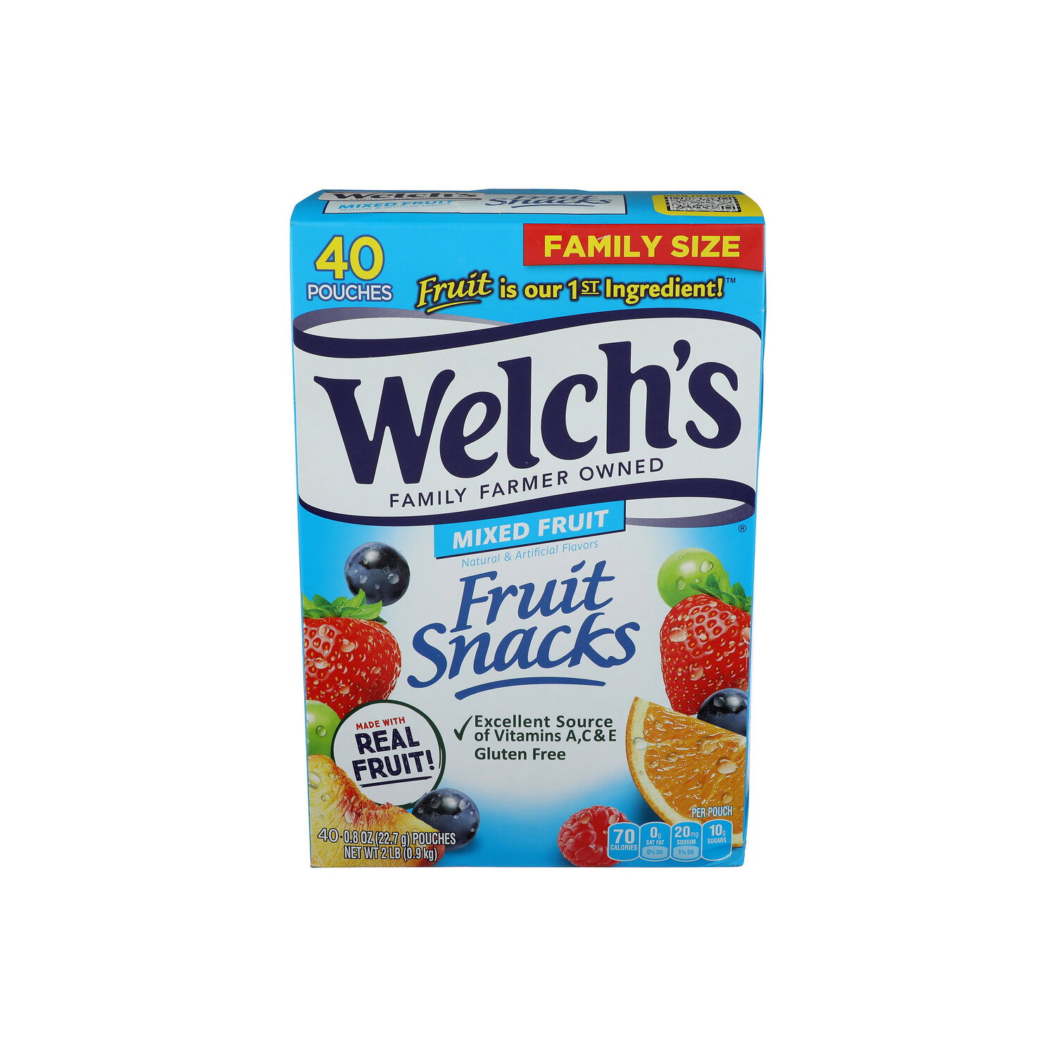 Welch's Welchs Mixed Fruit Snacks - 0.05 Pound - 40 Count Image 1 of 4