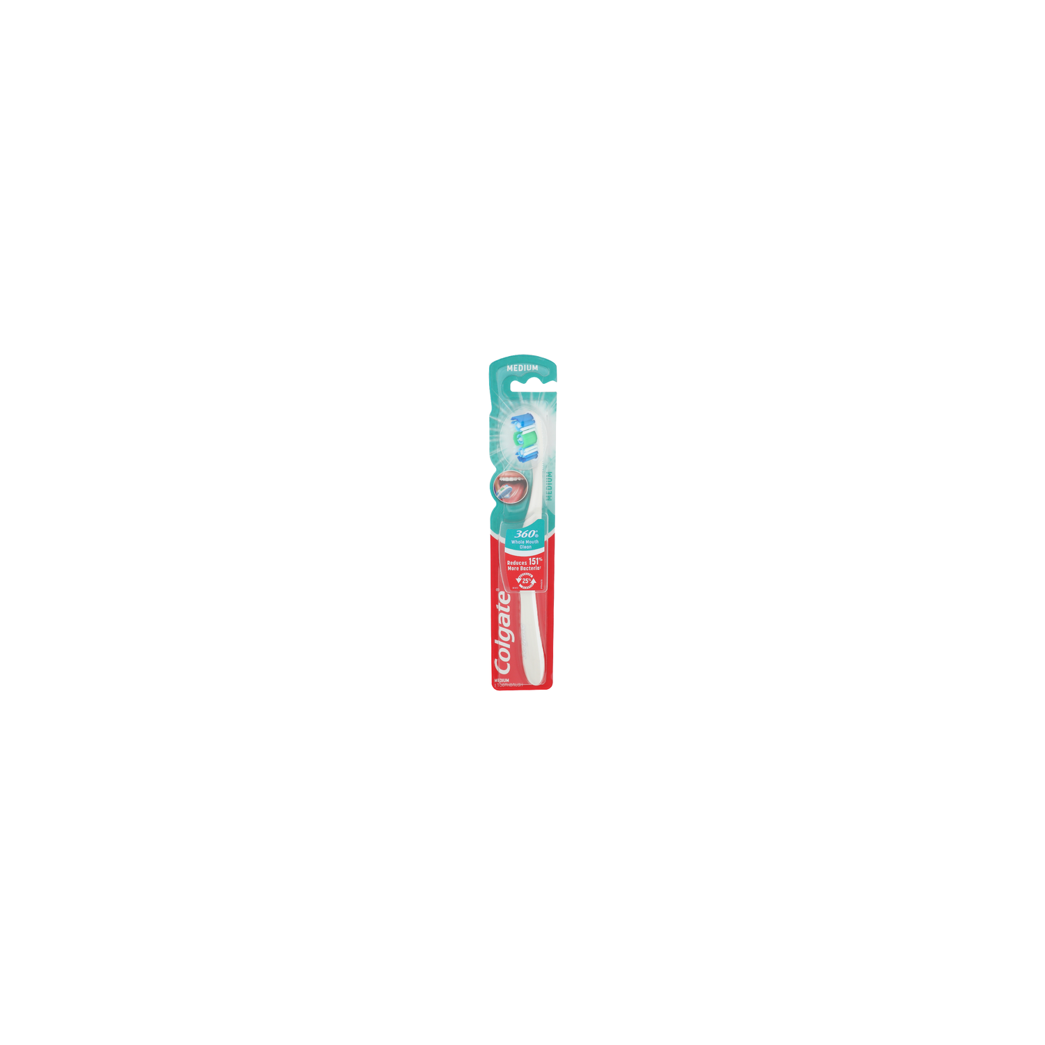 Colgate Medium Toothbrush - 1 Count Image 1 of 2