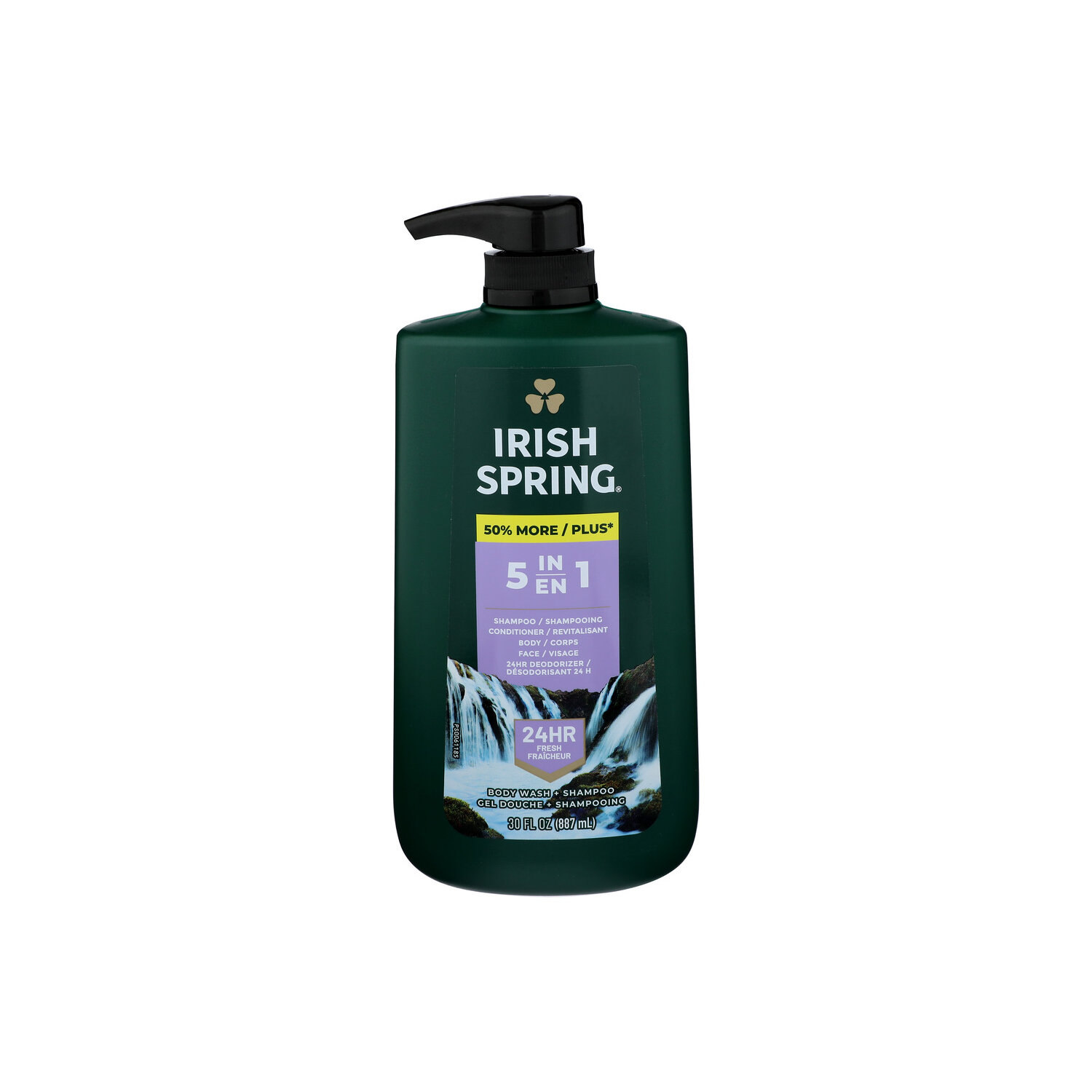 Irish Spring 5 In 1 Body Wash - 30 Fluid Ounce Image 1 of 3