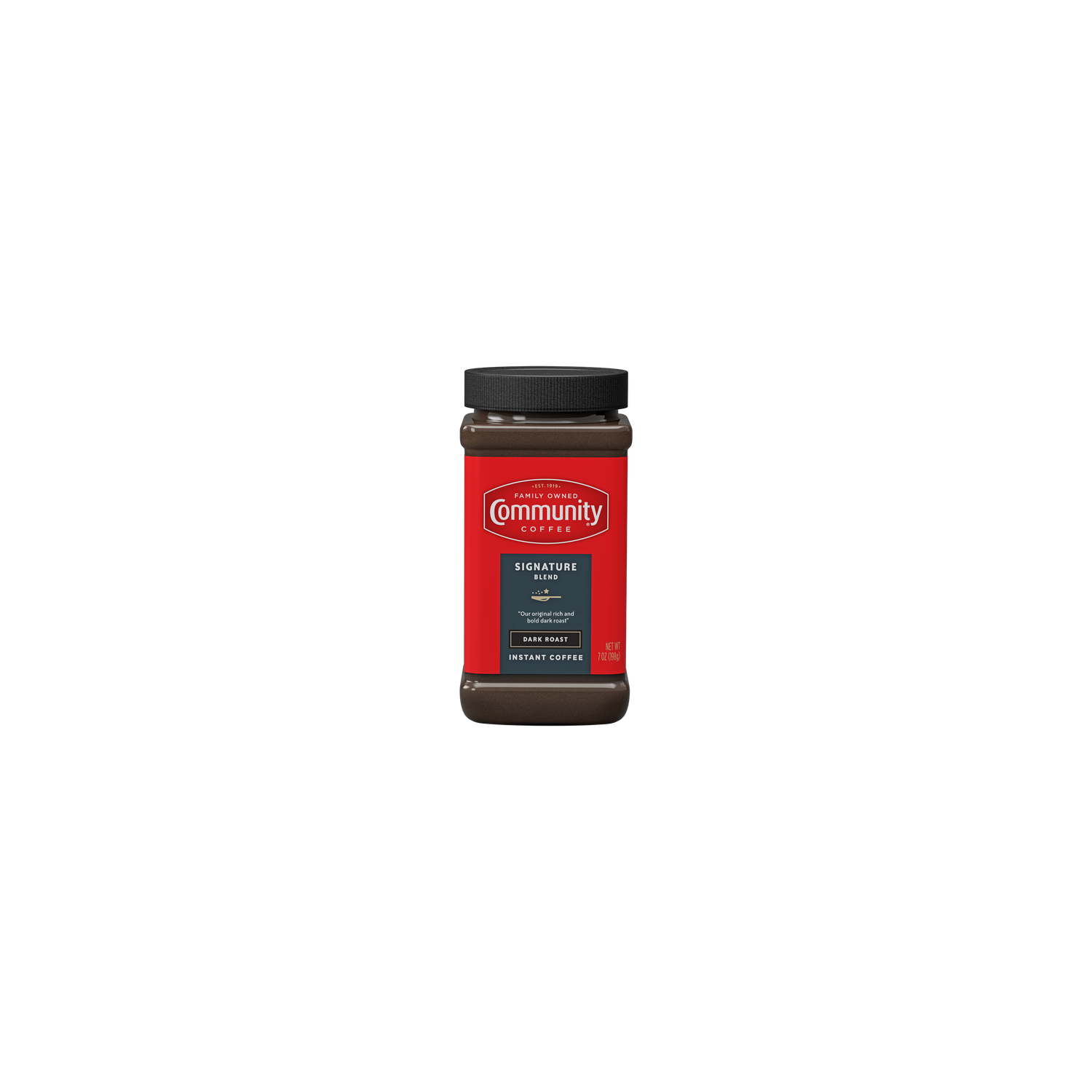 Community Coffee Signature Blend Dark Roast Instant - 7 Ounce Image 1 of 3