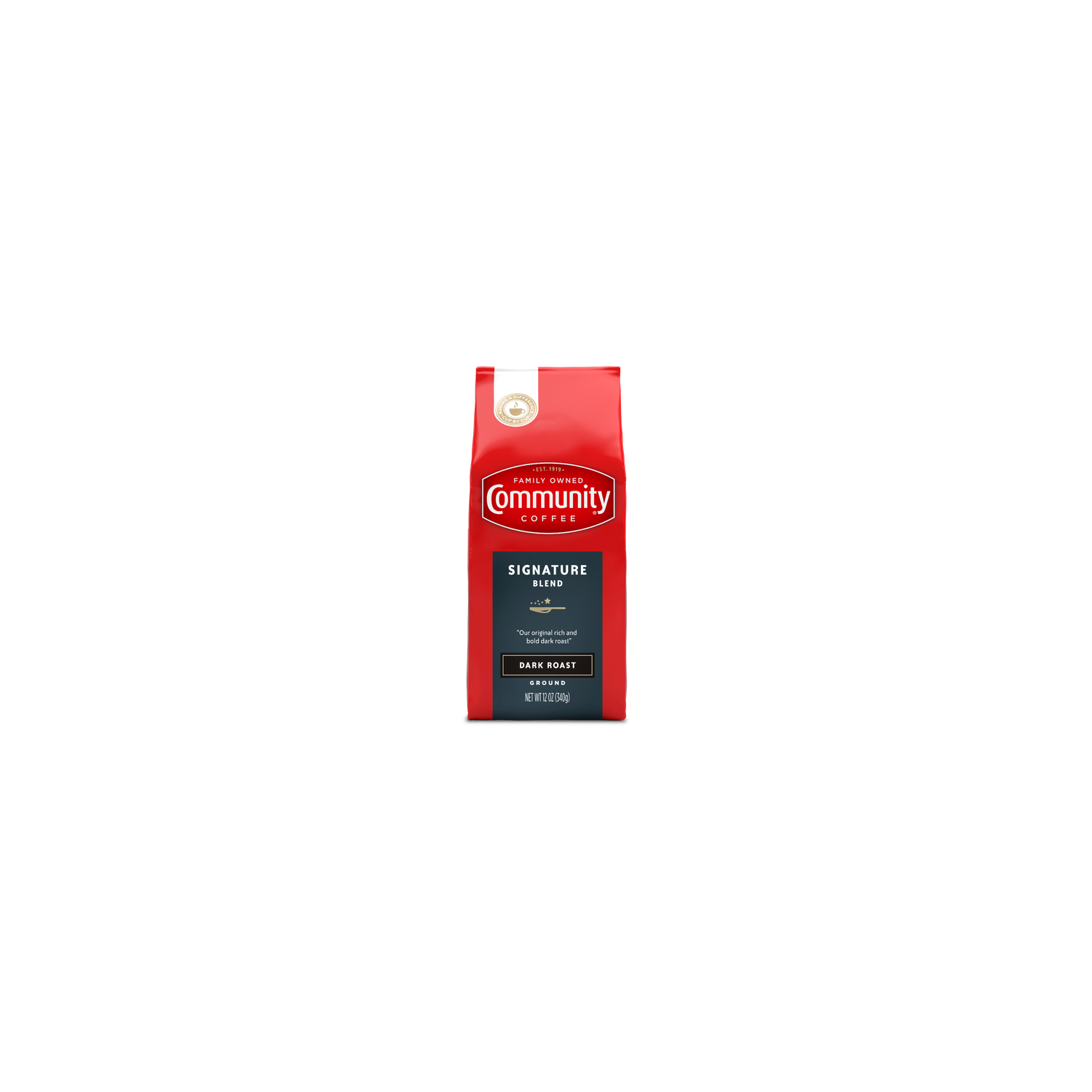 Community Coffee Signature Blend Dark Roast - 12 Ounce Image 1 of 3