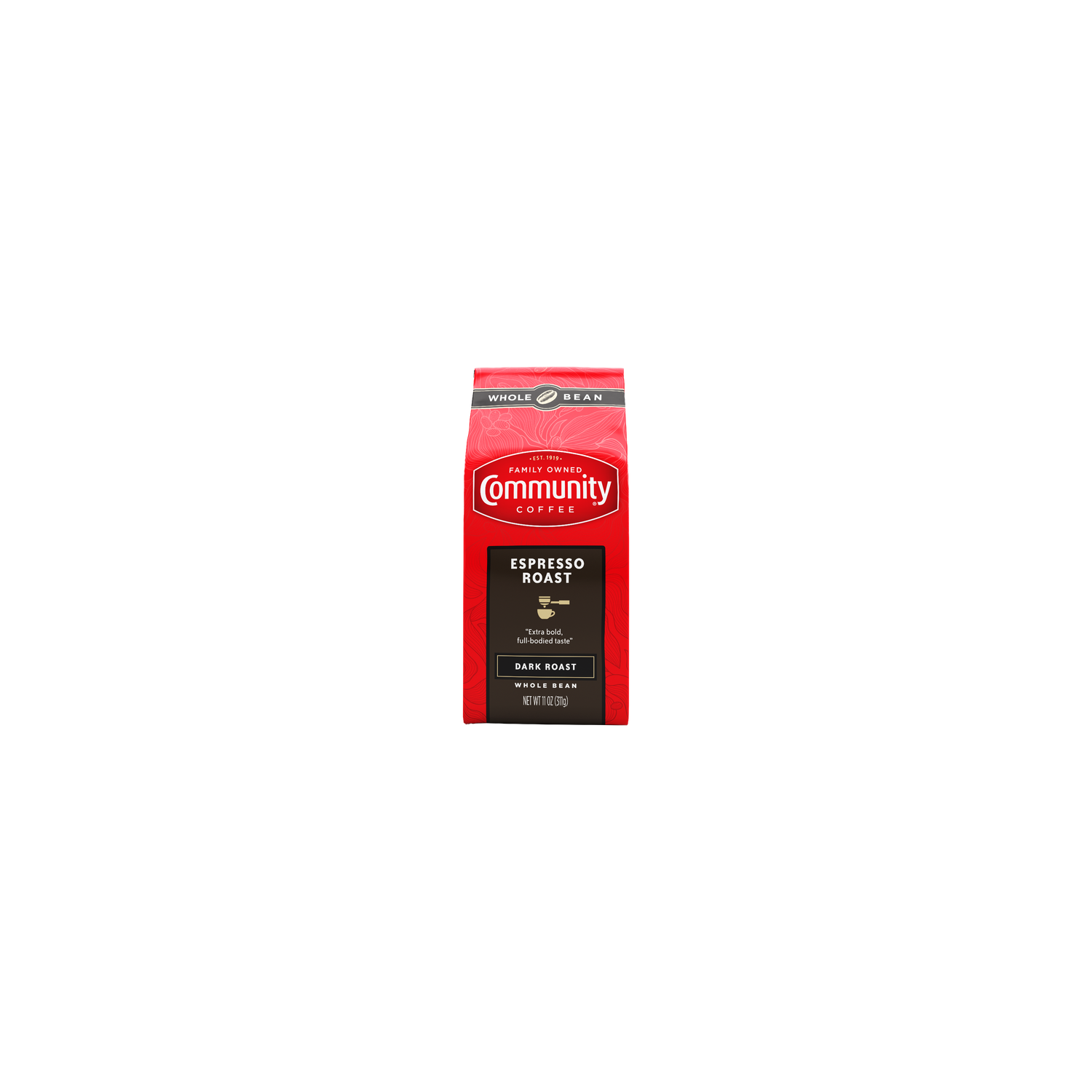 Community Coffee Dark & Bold Espresso Blend Roast - 11 Ounce
