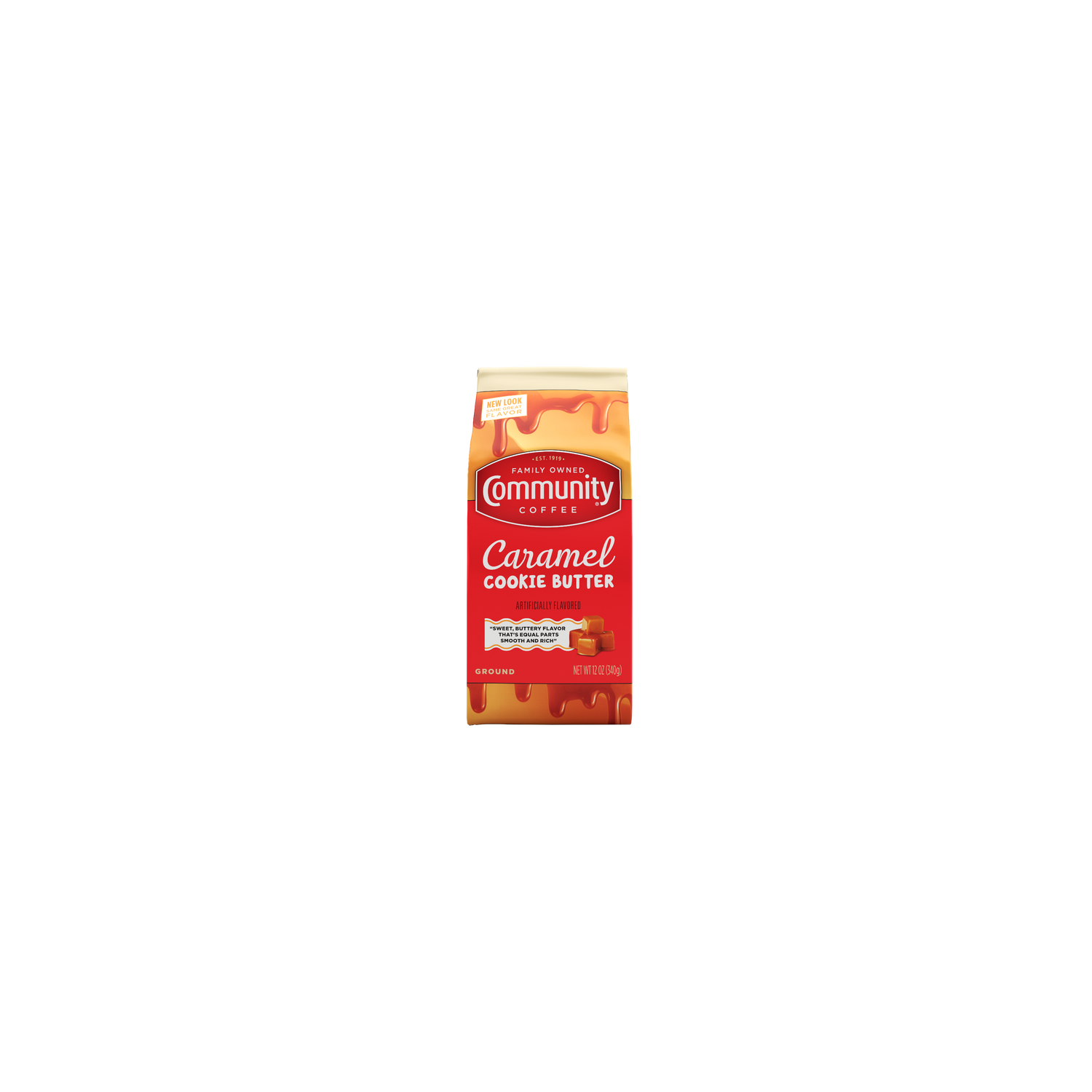 Community Coffee Golden Caramel Ground Coffee - 12 Ounce Image 1 of 3