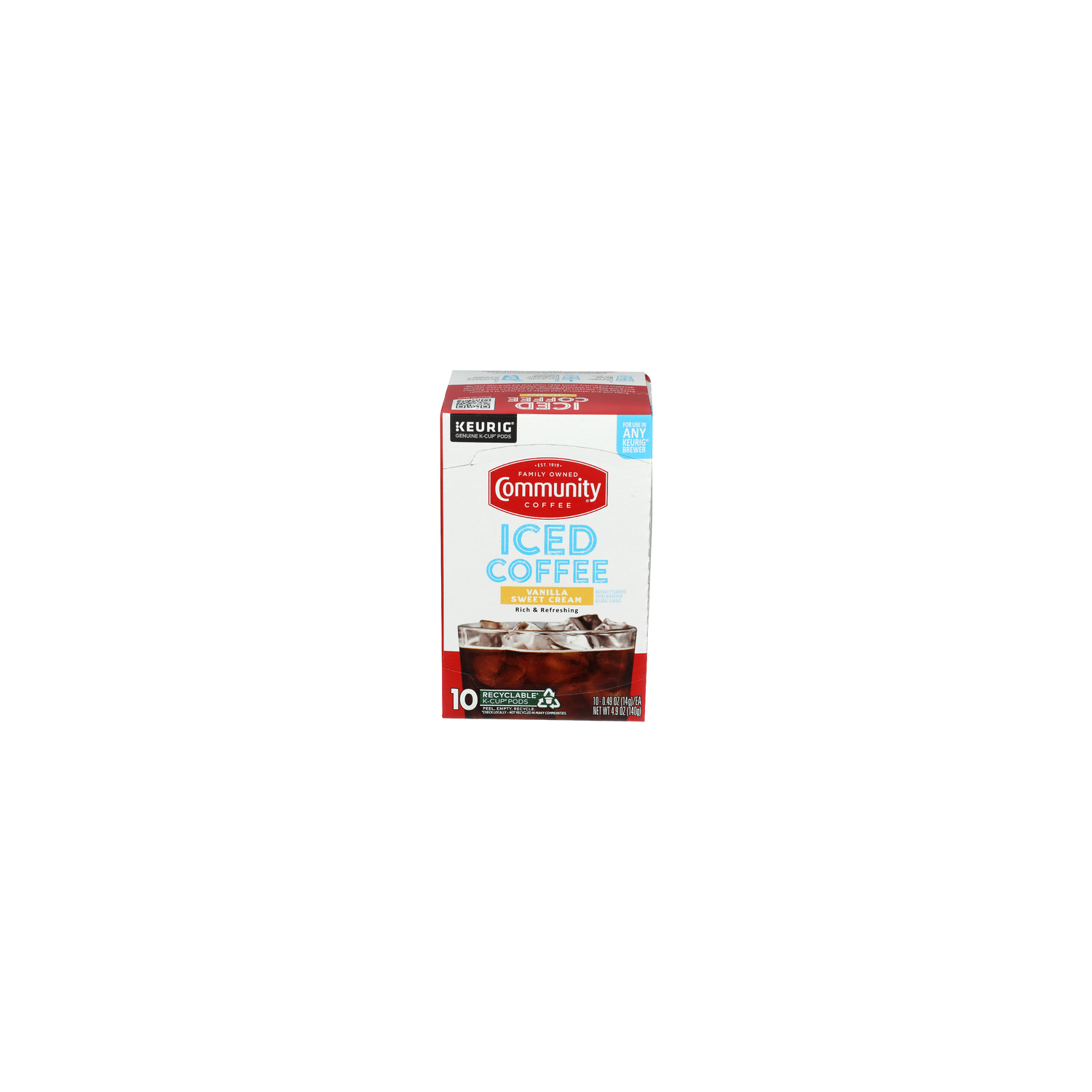 Community Coffee Iced Van Swc - 0.49 Ounce - 10 Count Image 1 of 3