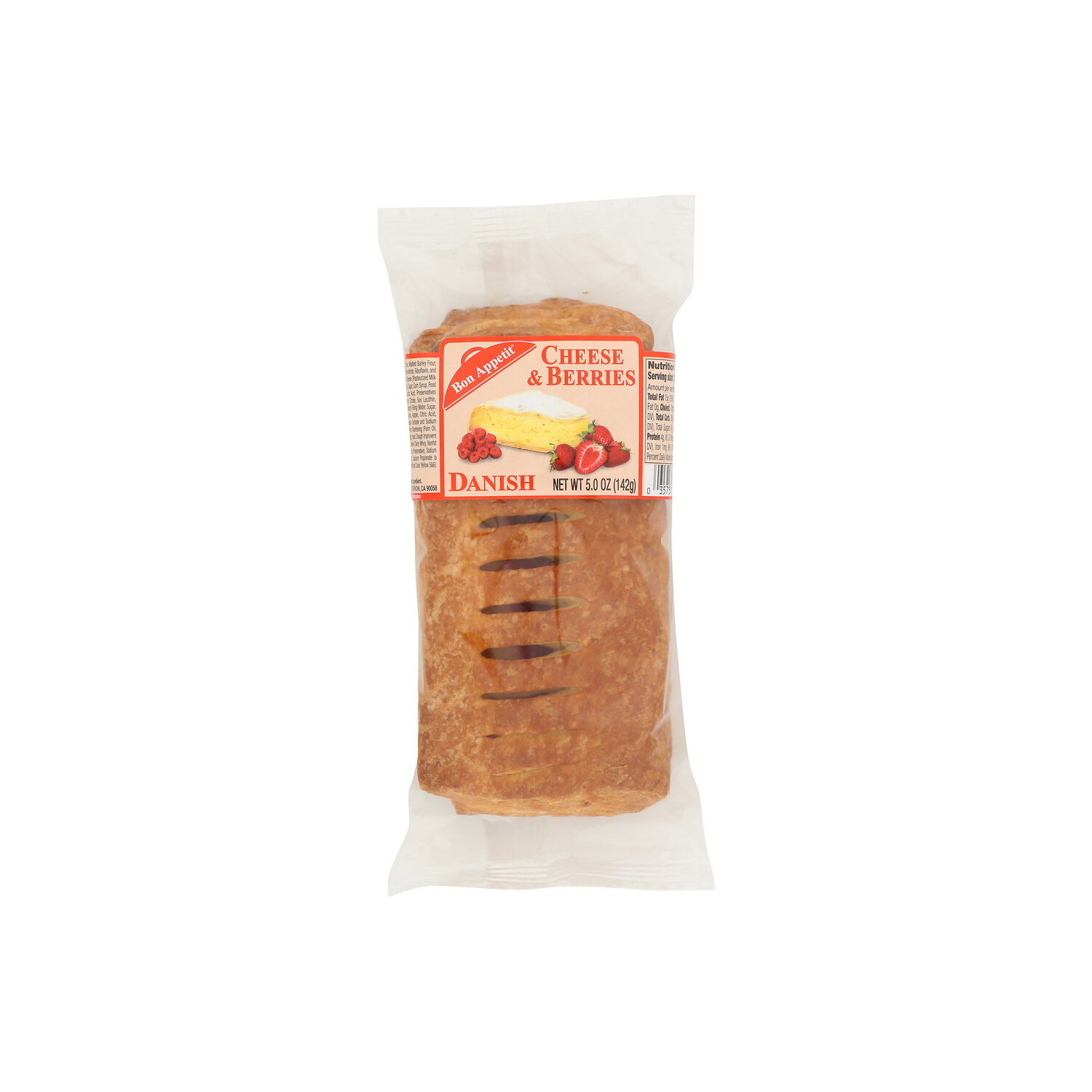 Bon Appetit Cheese & Berry Danish - 5 Ounce - Super 1 Foods