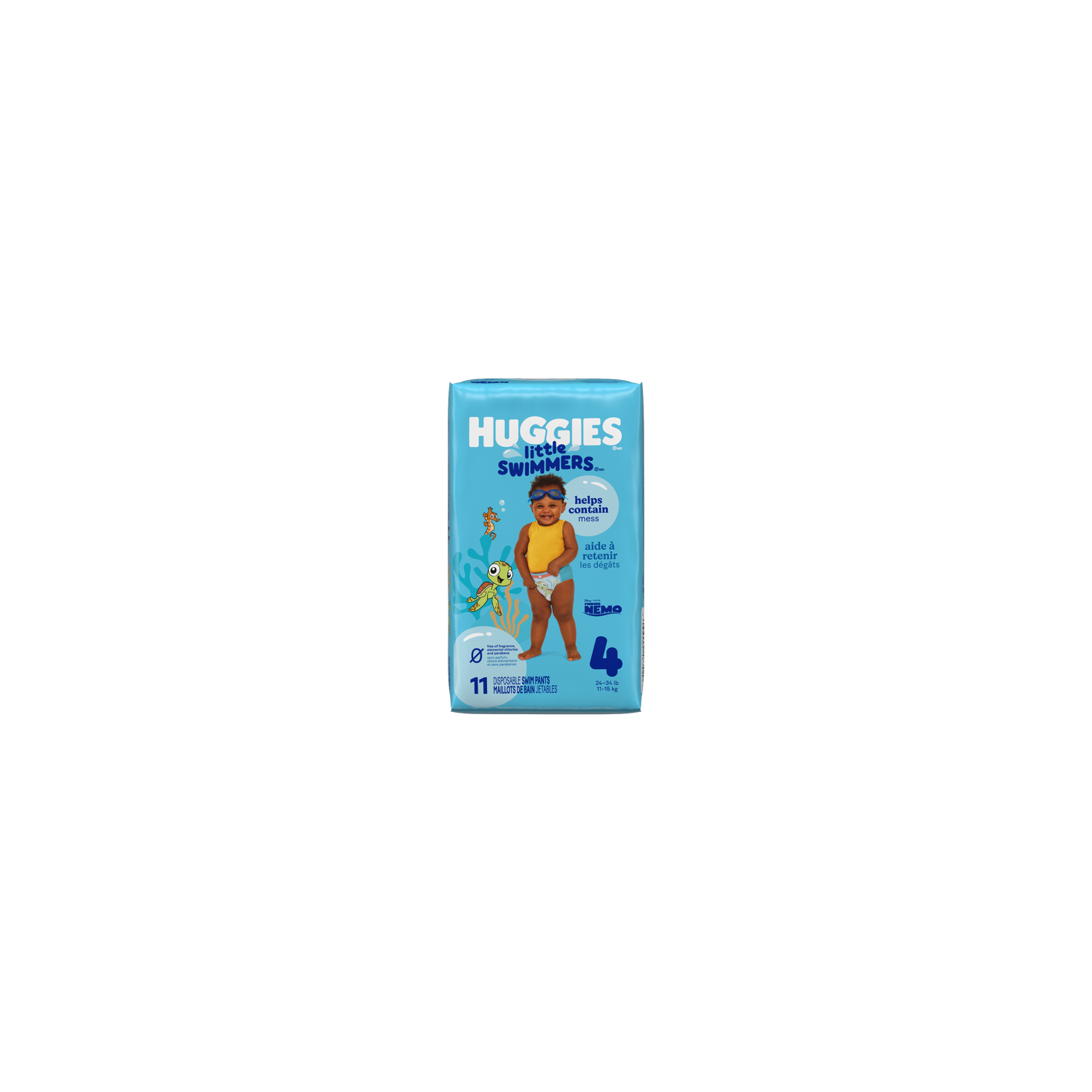 Huggies Little Swimmers Size 4 Disposable Swim Pants - 11 Count Image 1 of 2