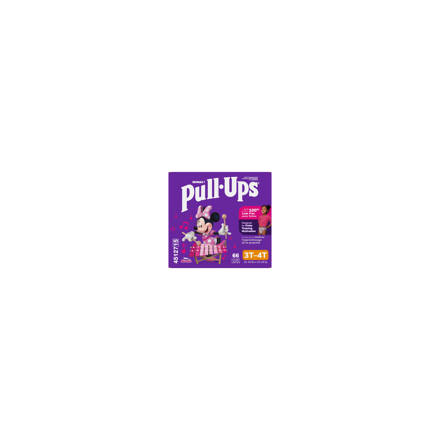 Huggies Pull-Ups Girl's 3T-4T Training Pants - 66 Count Image 1 of 2