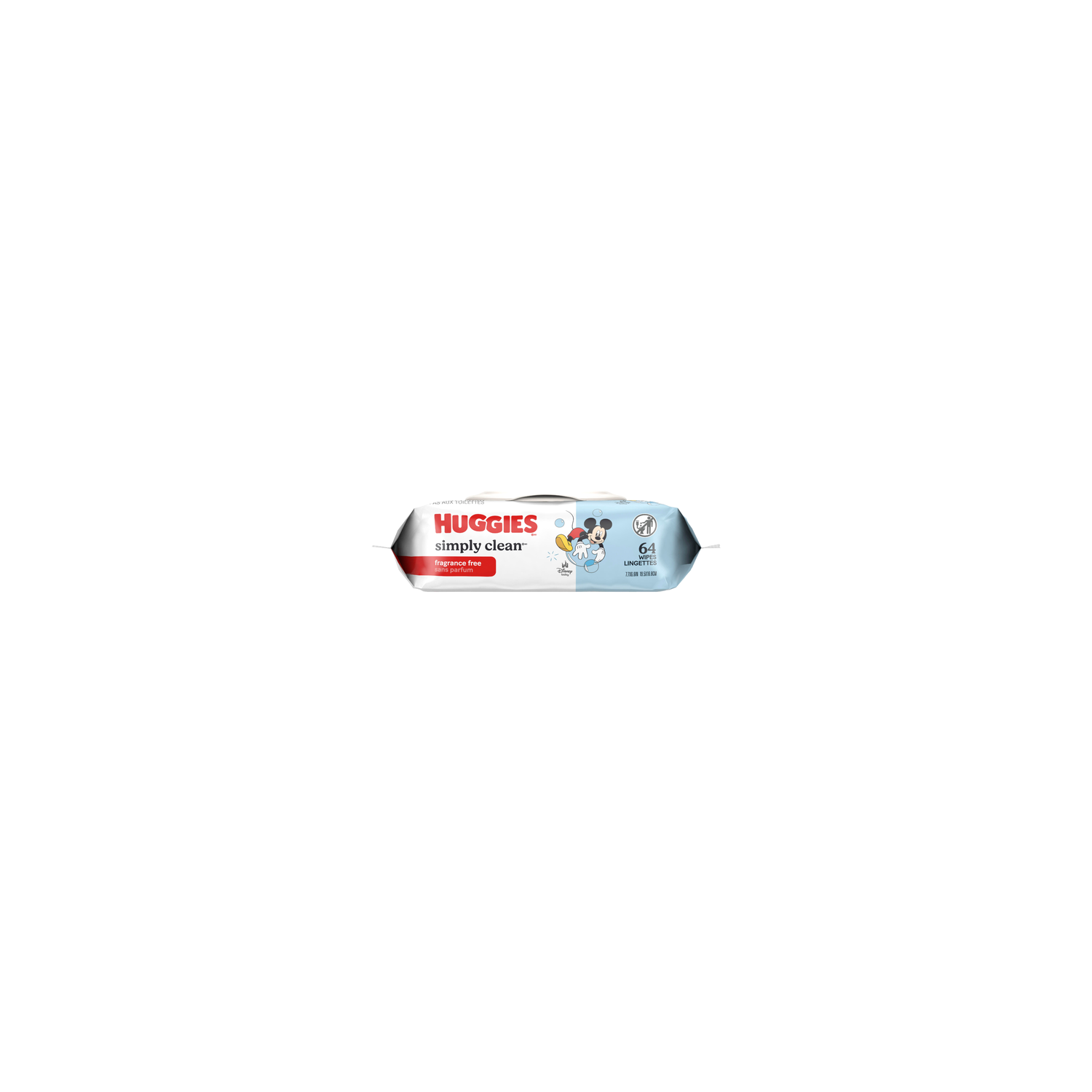 Huggies Simply Clean Fragrance Free Wipes - 64 Count Image 1 of 2