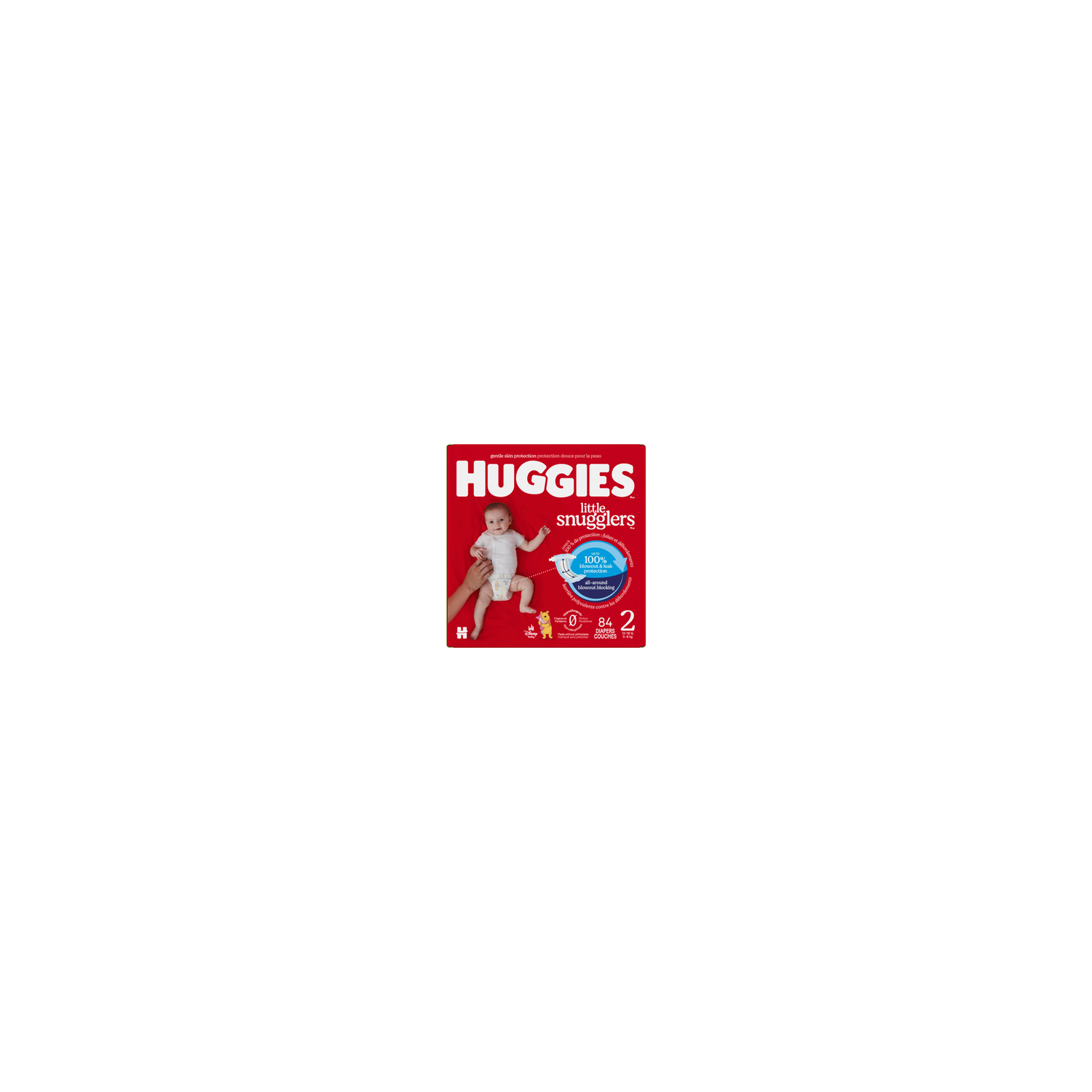 Huggies Little Snugglers Size 2 Diapers - 84 Count Image 1 of 2