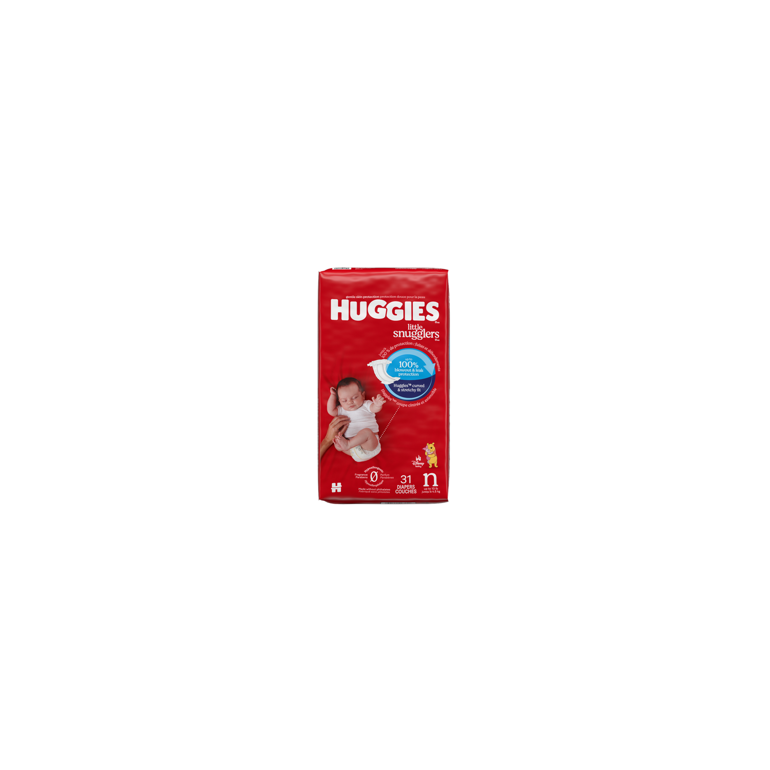 Huggies Little Snugglers Newborn Diapers - 31 Count Image 1 of 2