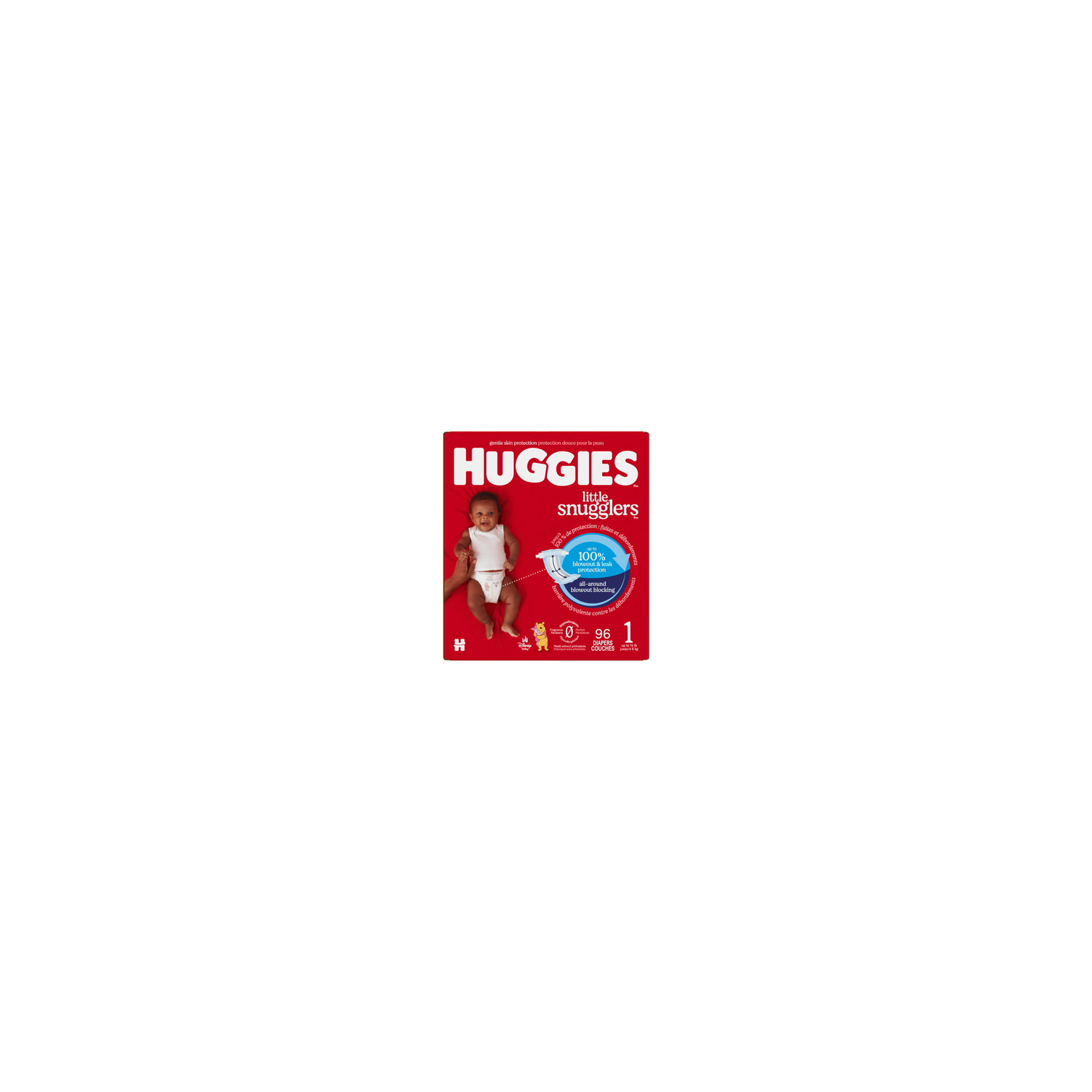 Huggies Little Snugglers Size 1 Diapers - 96 Count Image 1 of 2