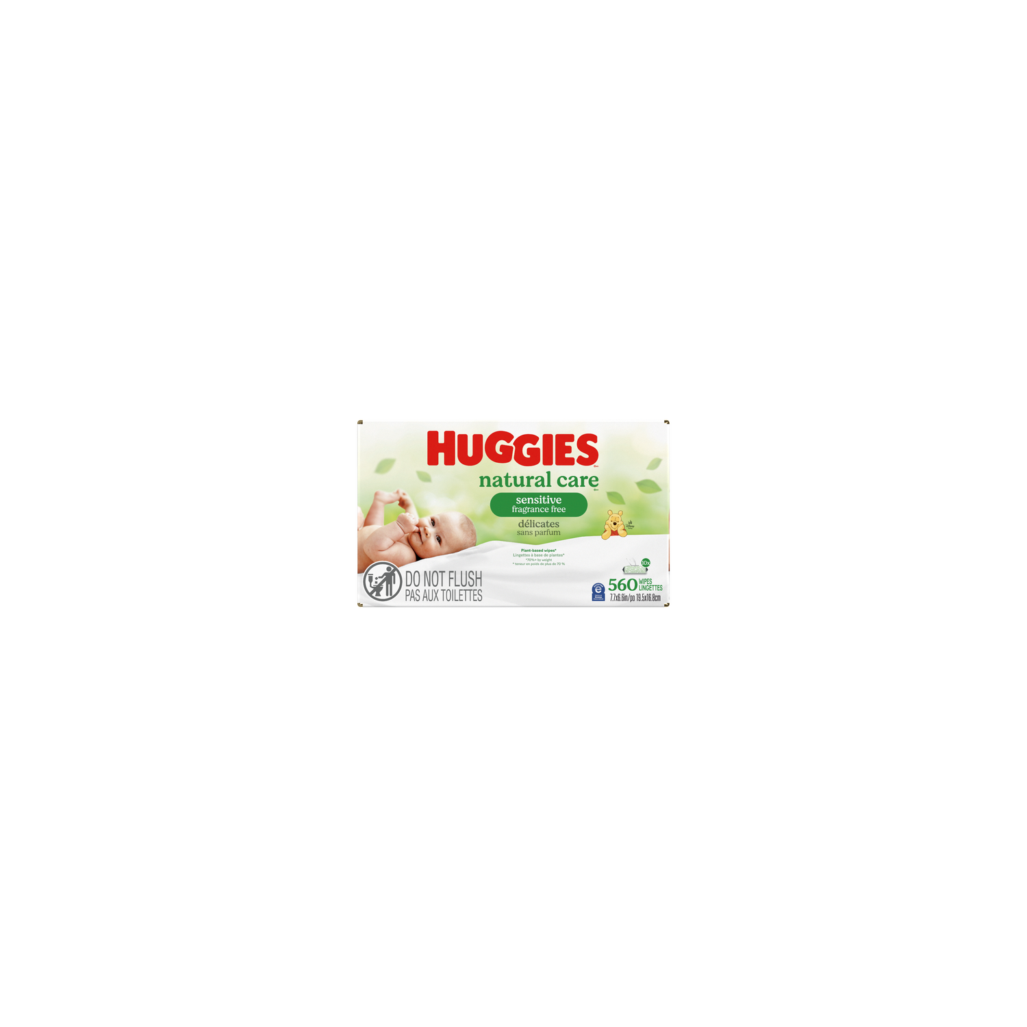 Huggies Natural Care Sensitive Fragrance Free Wipes - 56 Count - 10 Count Image 1 of 2