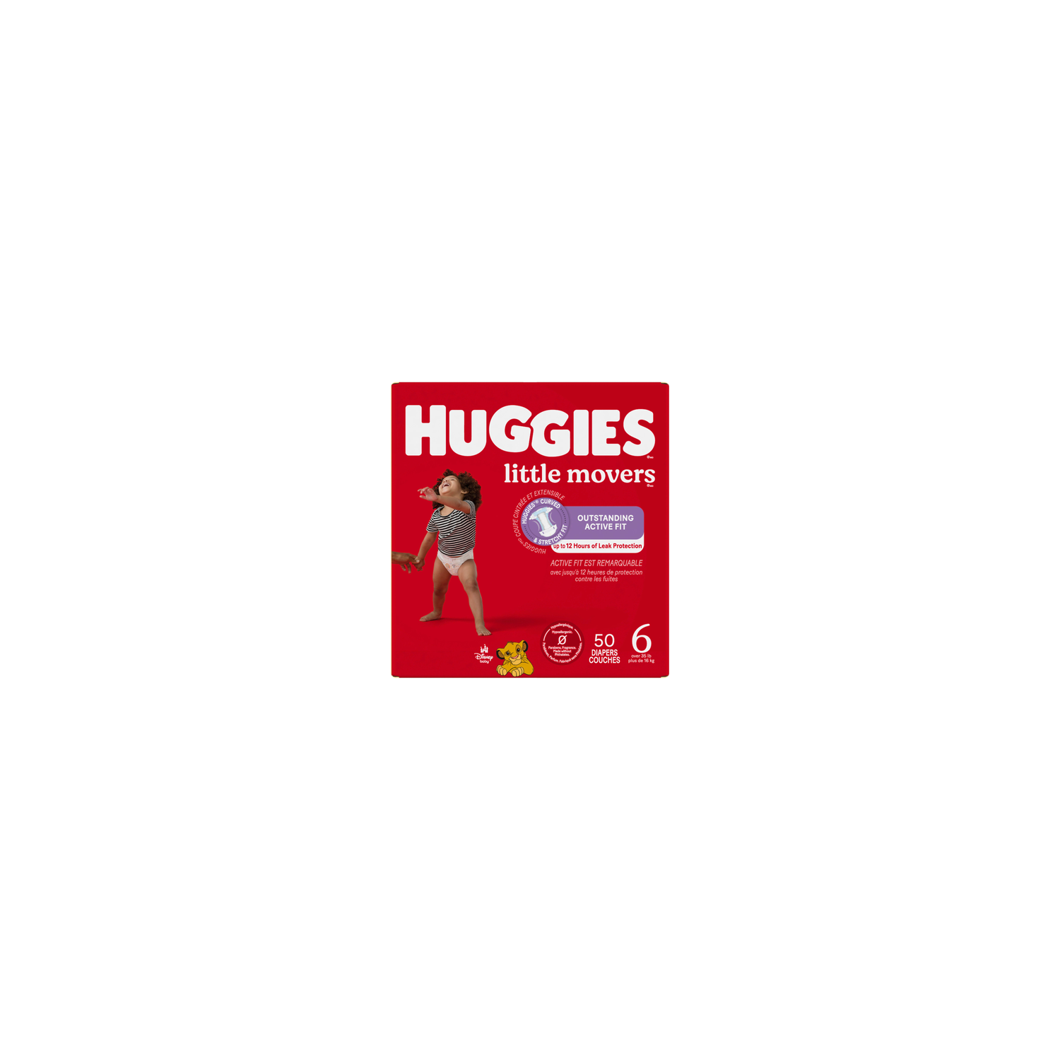 Huggies Little Movers Size 6 Diapers - 50 Count Image 1 of 2