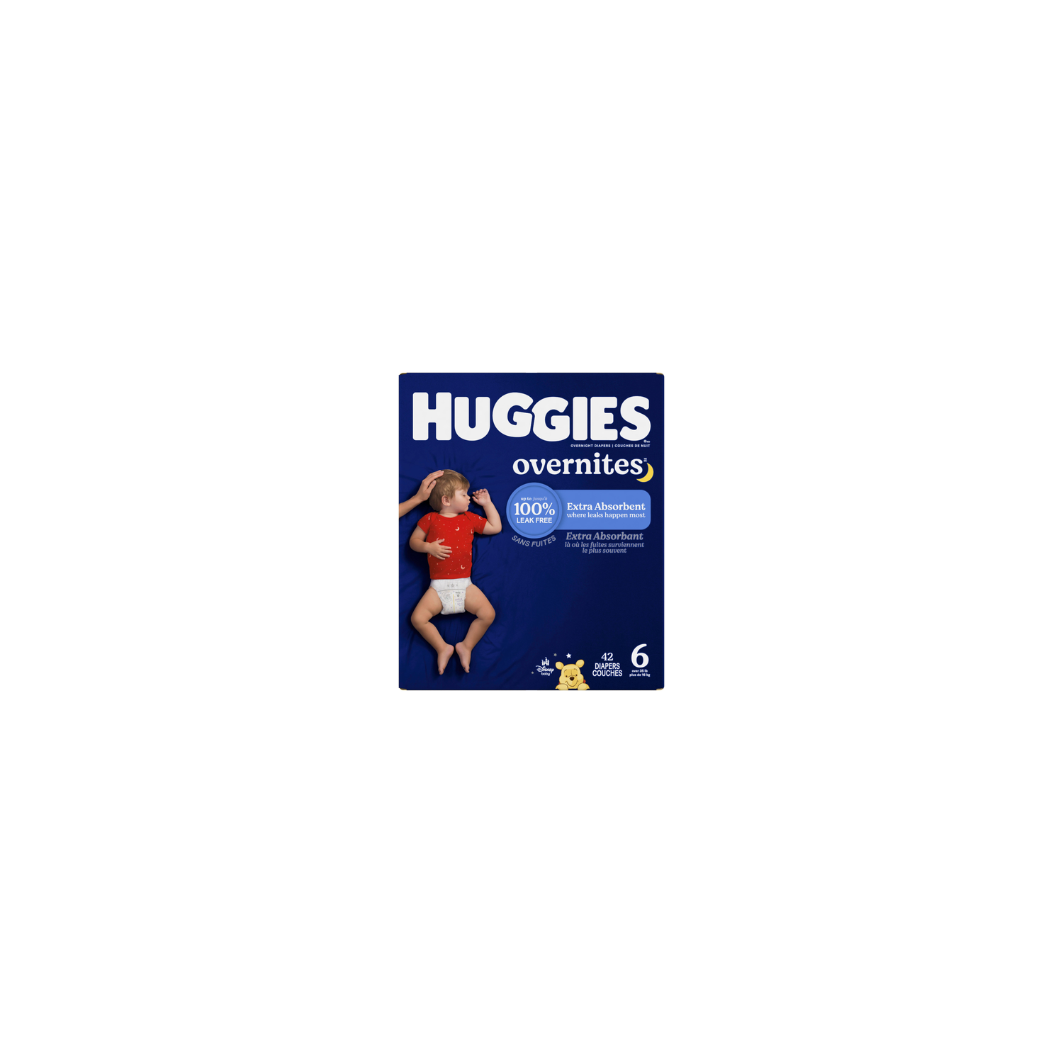 Huggies Overnites Size 6 Extra Absorbent Diapers - 42 Count Image 1 of 2