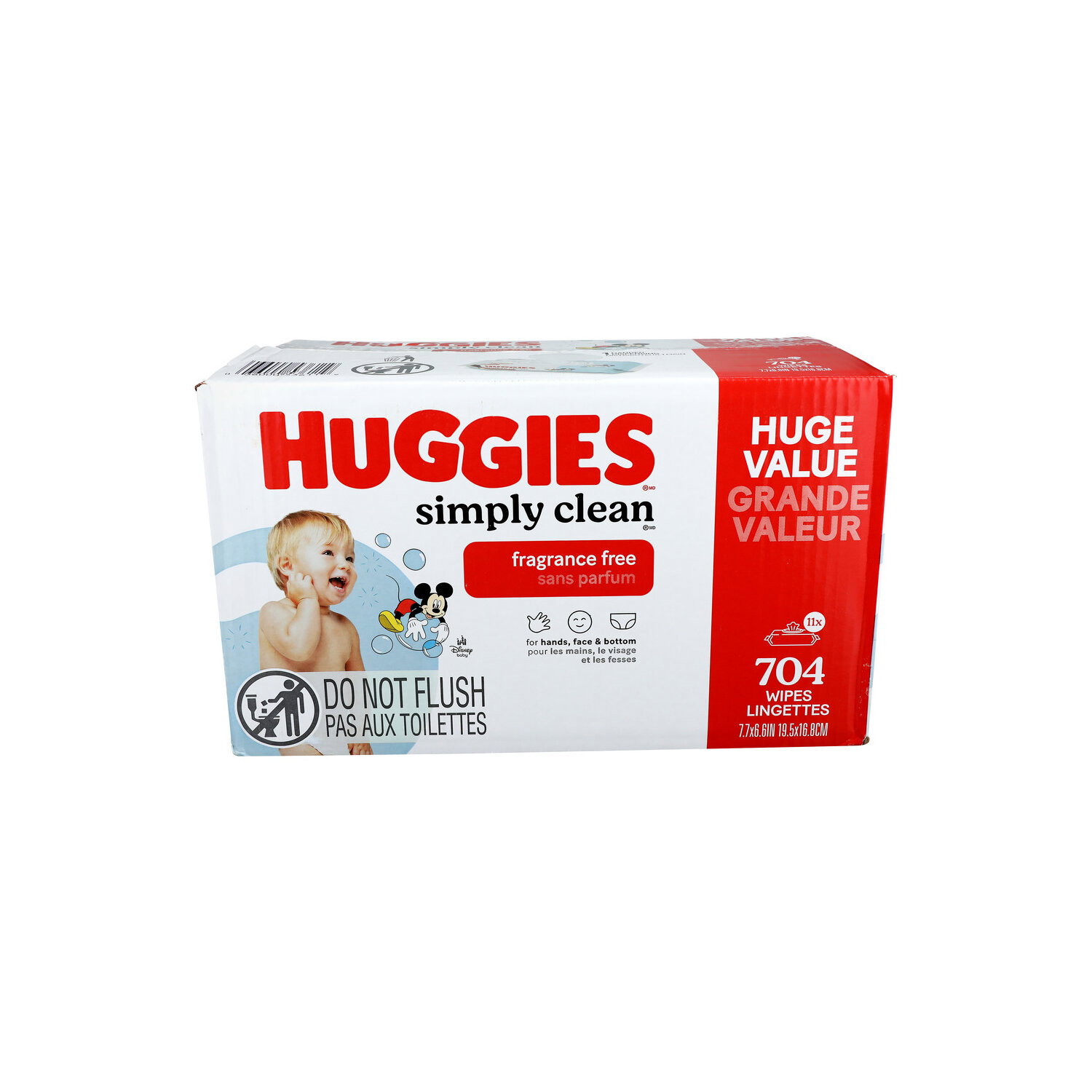 Huggies Baby Wipes Simply Clean - 704 Count Image 1 of 3