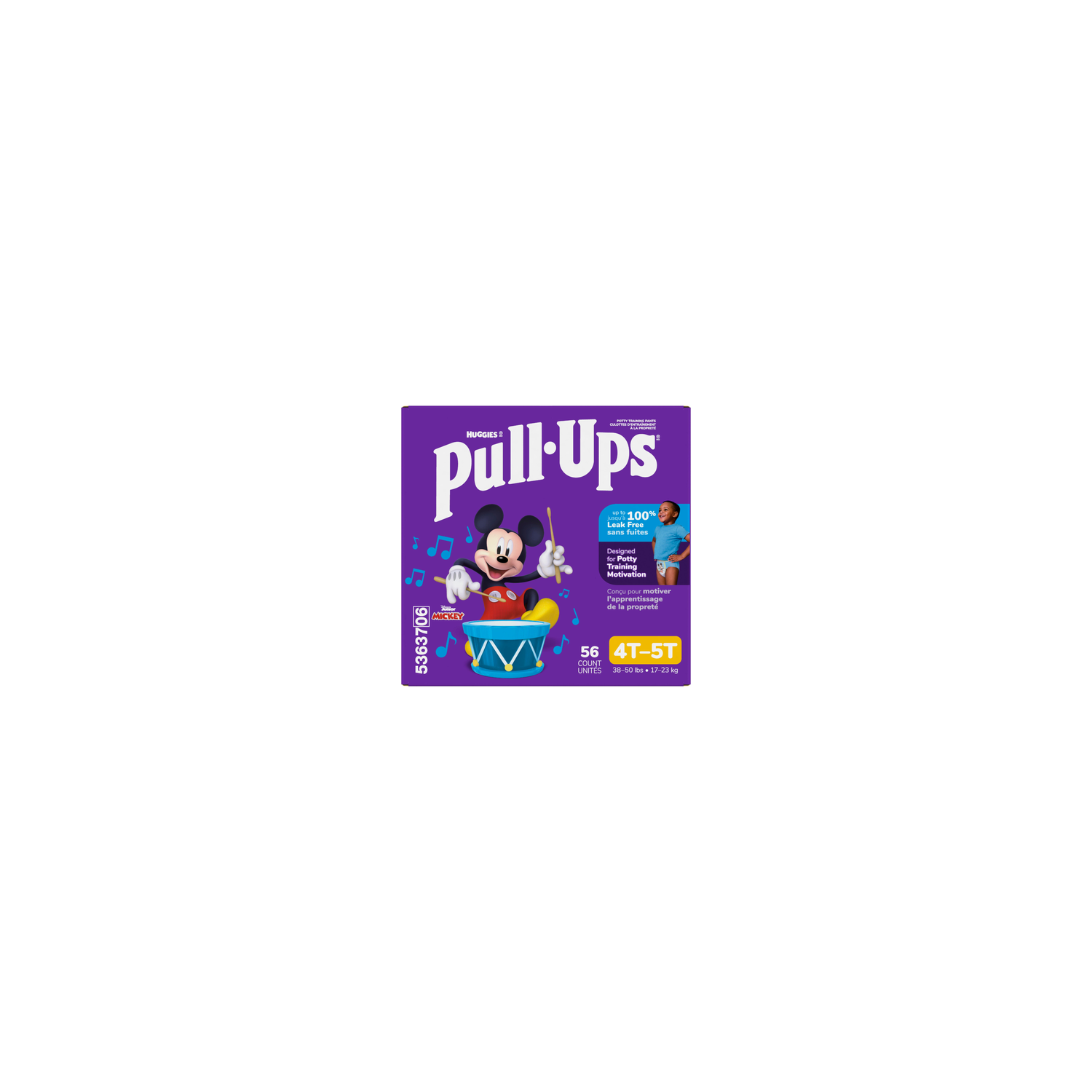 Huggies Pull-Ups Boy's 4T-5T Training Pants - 56 Count Image 1 of 2