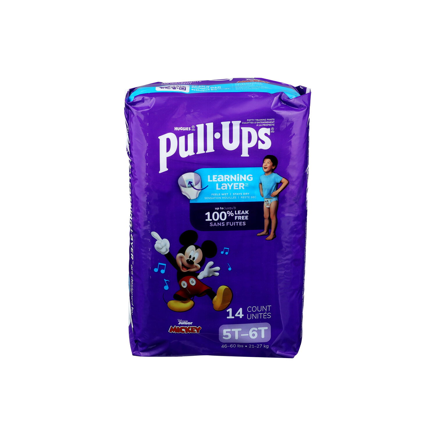 HUGGIES Pull-Ups Boys Potty Training Pants 5T-6T - 14 Count Image 1 of 3