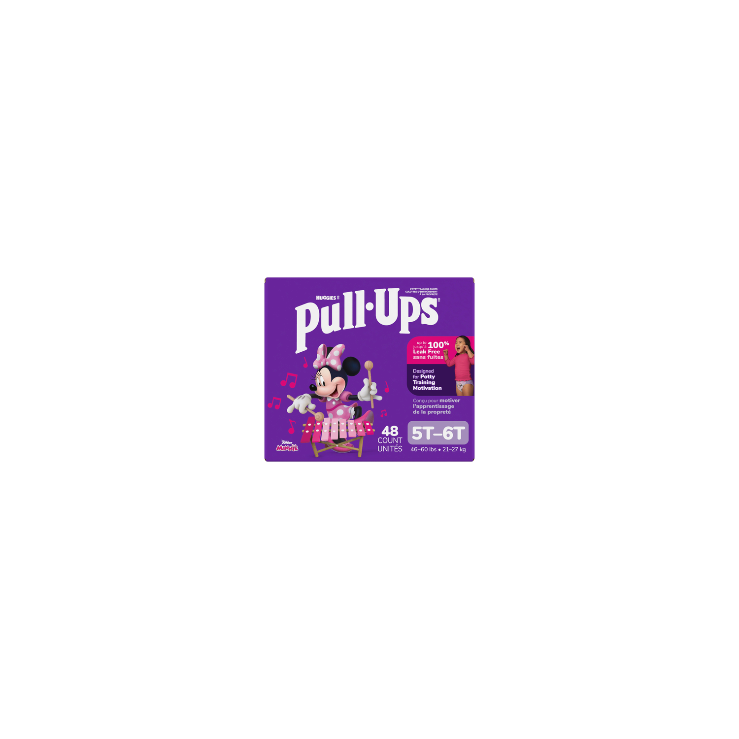 Huggies Pull-Ups Girl's 5T-6T Training Pants - 48 Count Image 1 of 2