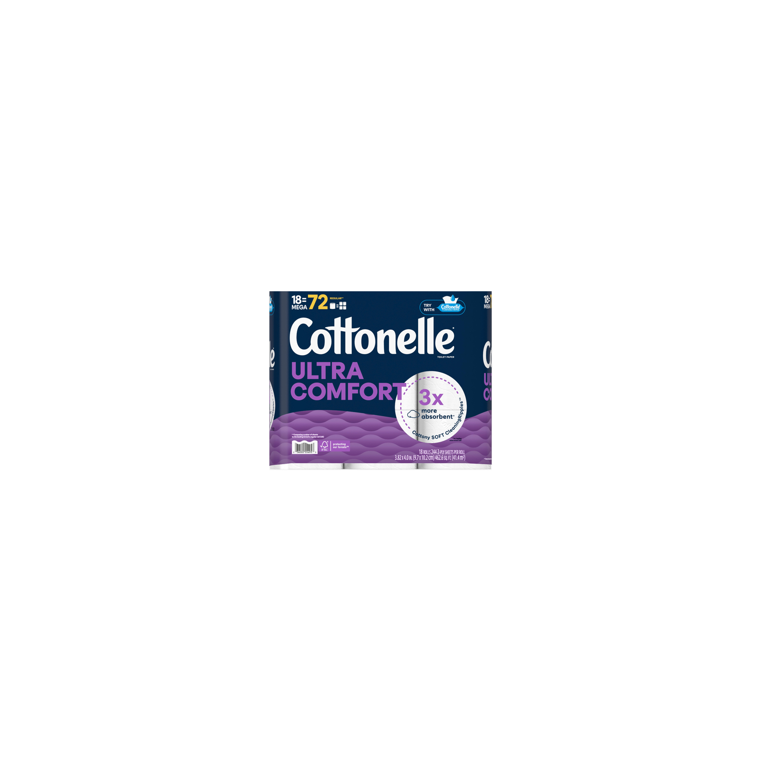 Cottonelle Ultra Comfort Toilet Paper - 18 Roll Image 1 of 2