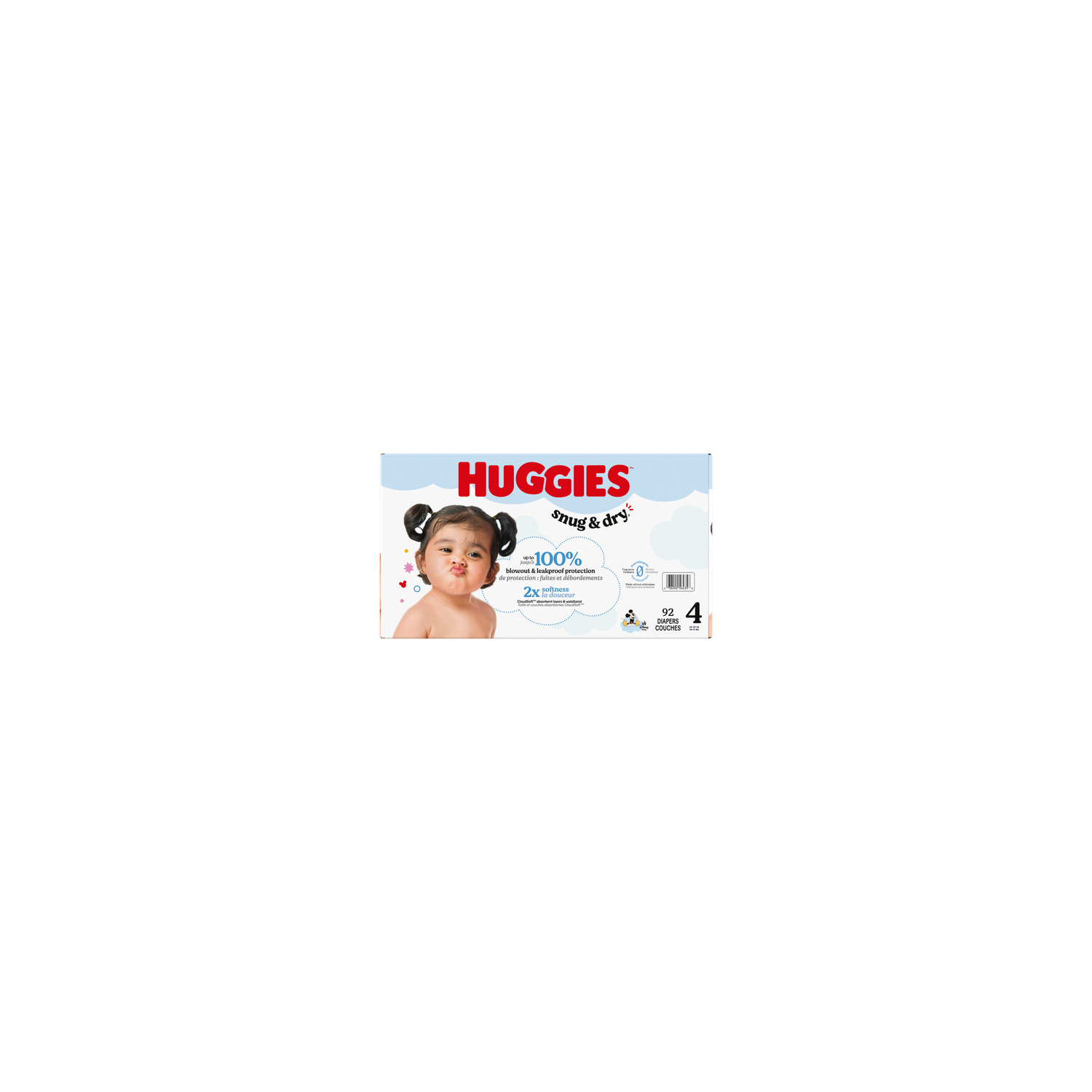 Huggies Snug & Dry Size 4 Diapers - 92 Count Image 1 of 2