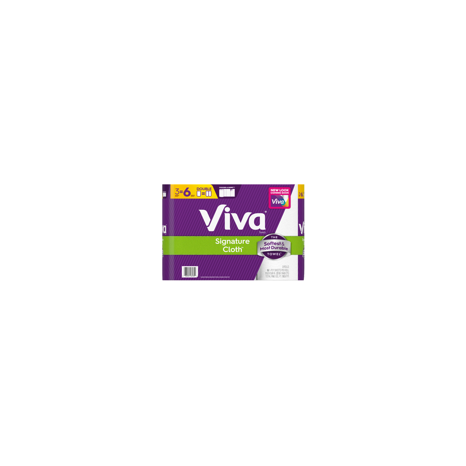 Viva Signature Paper Towels - 38.7 Square Foot - 3 Count Image 1 of 2