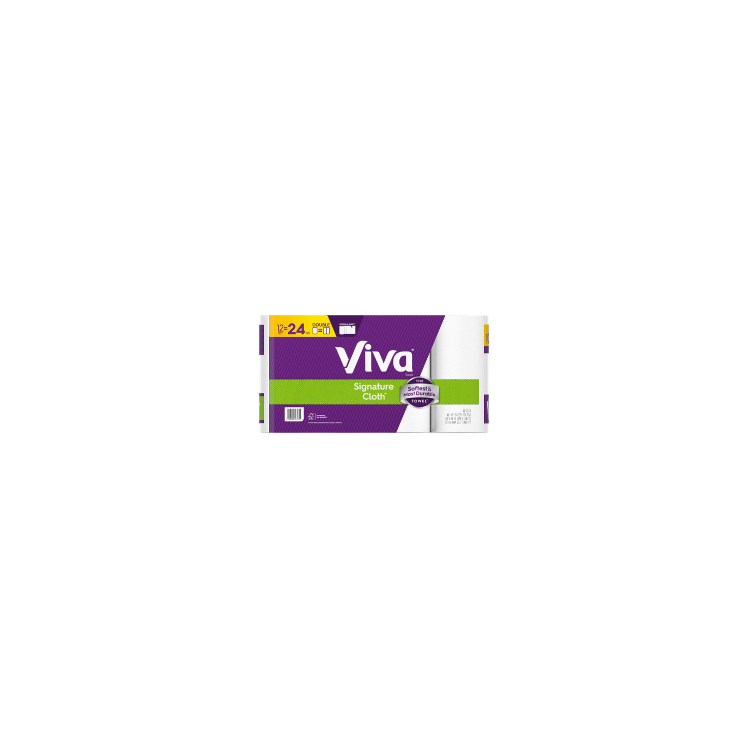 Viva Signature Paper Towels - 38.7 Square Foot - 12 Count Image 1 of 2