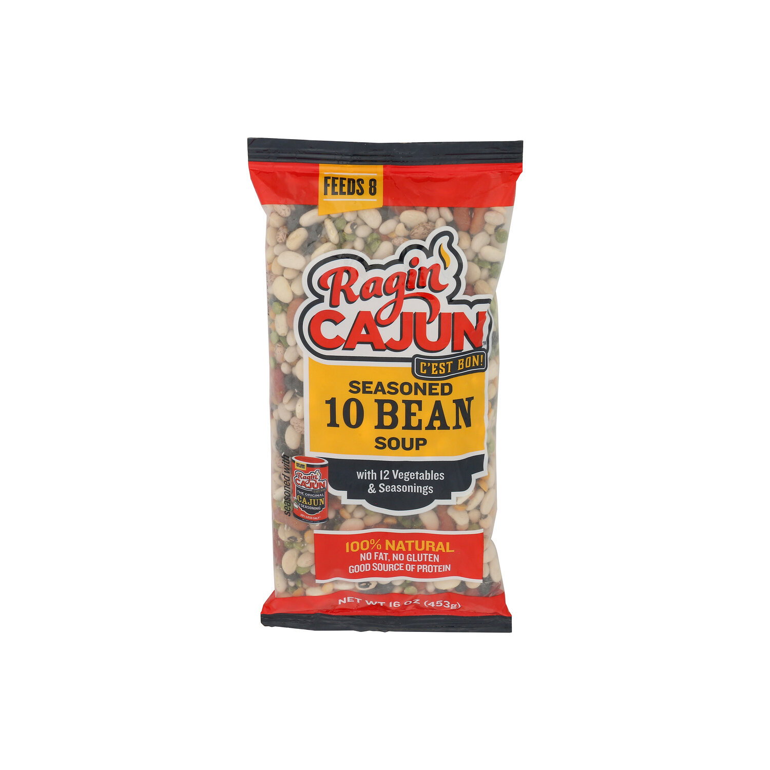 Ragin Cajun Tasty Seasoned 10 Bean Soup - 16 Ounce Image 1 of 4