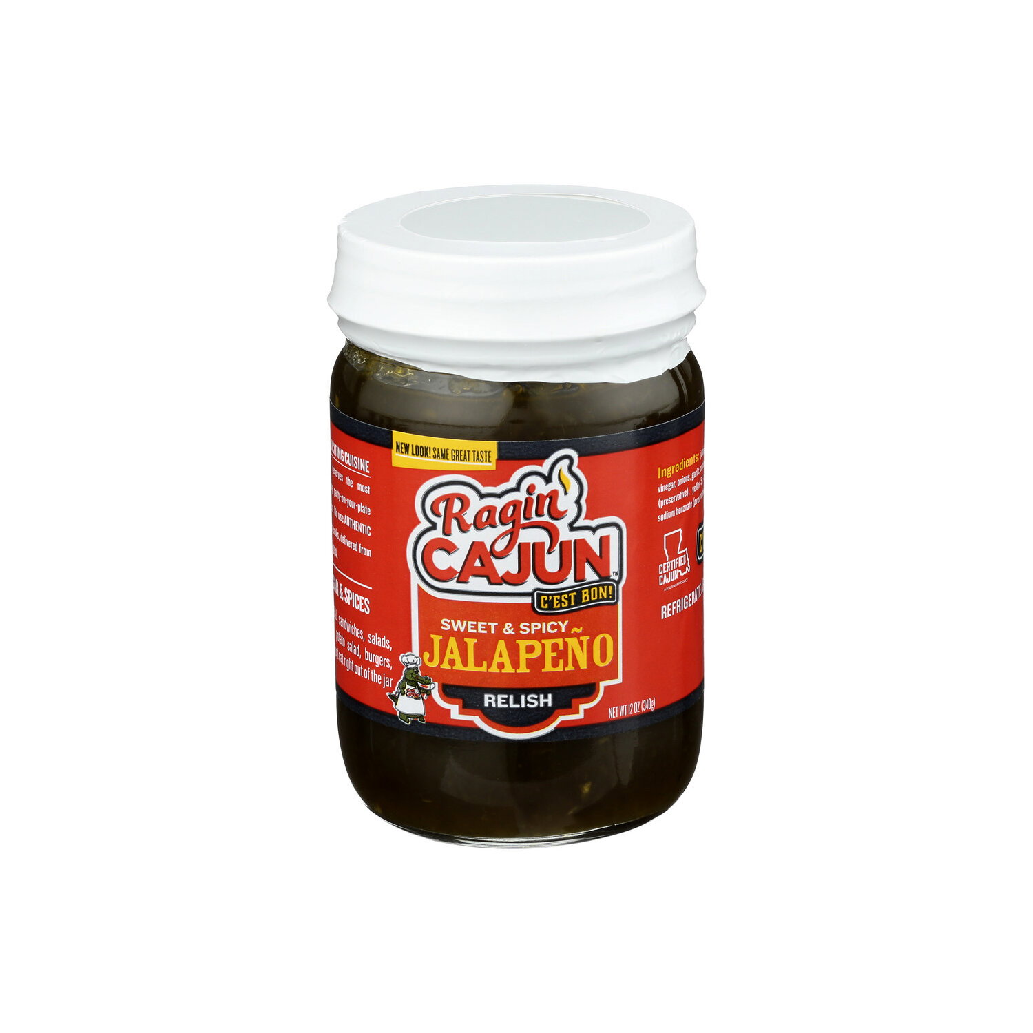 Ragin Cajun Sweet & Spicy Jalapeño Relish - 12 Ounce Image 1 of 4