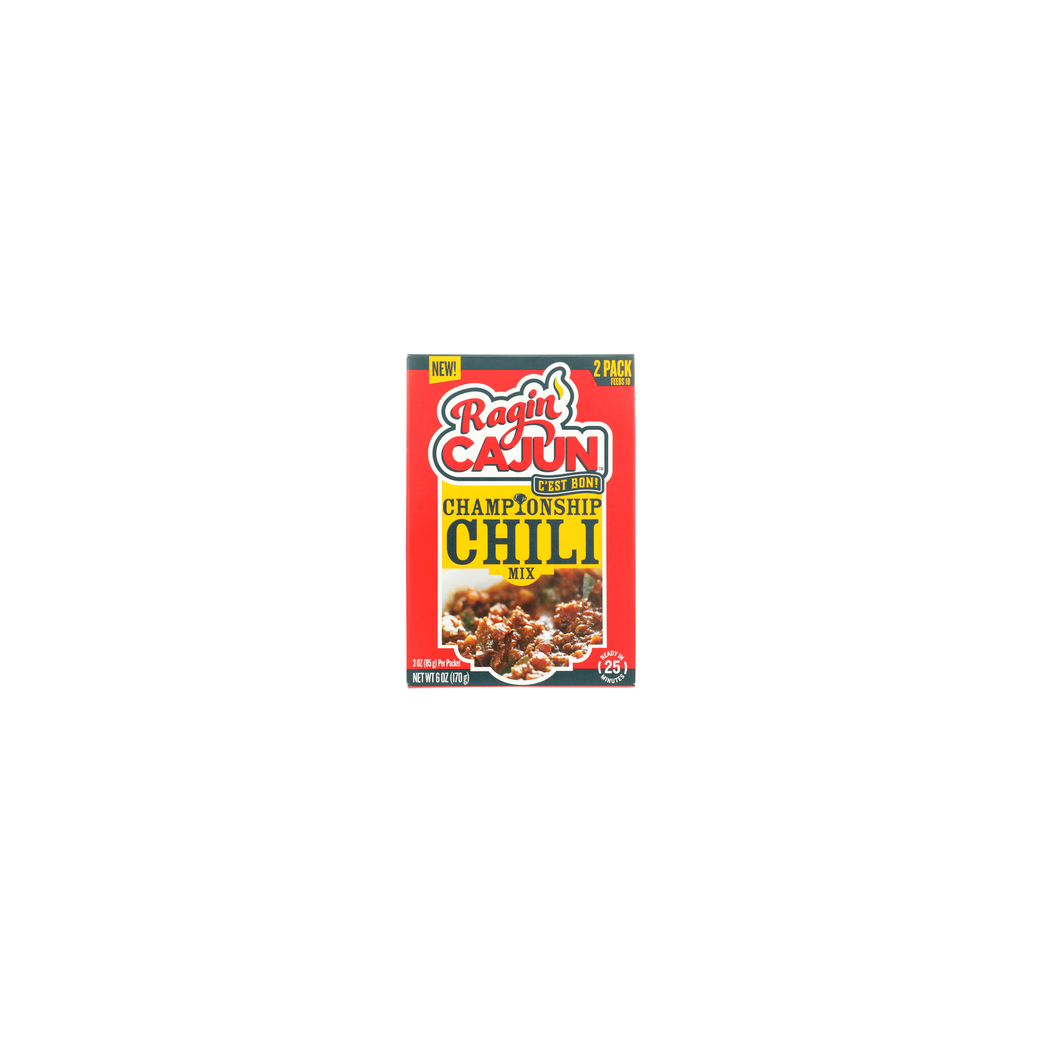 Ragin’ Cajun Championship Chili Mix - 3 Ounce - 2 Count Image 1 of 2