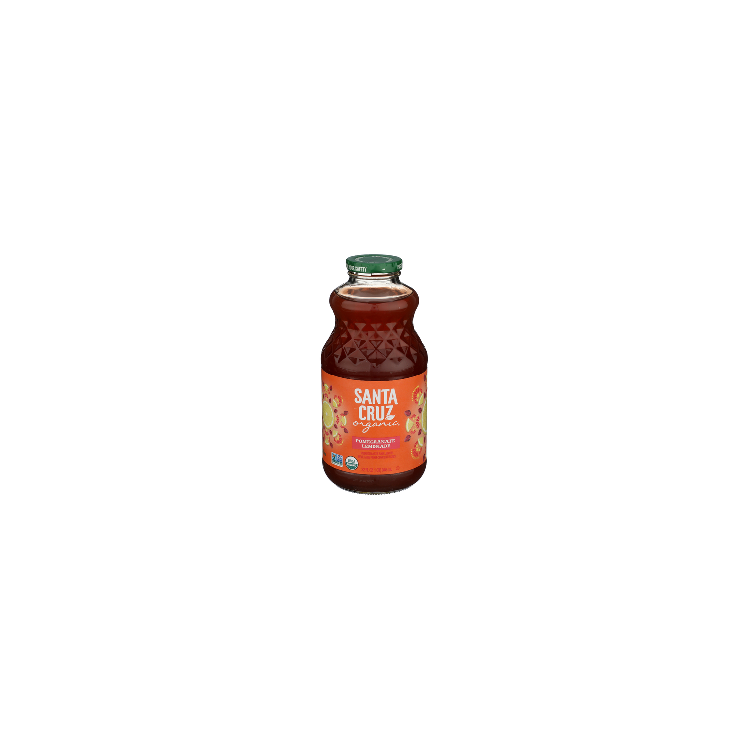 Santa Cruz Organic Pomegranate Lemonade Fruit Juice Drink - 32 Fluid Ounce Image 1 of 4