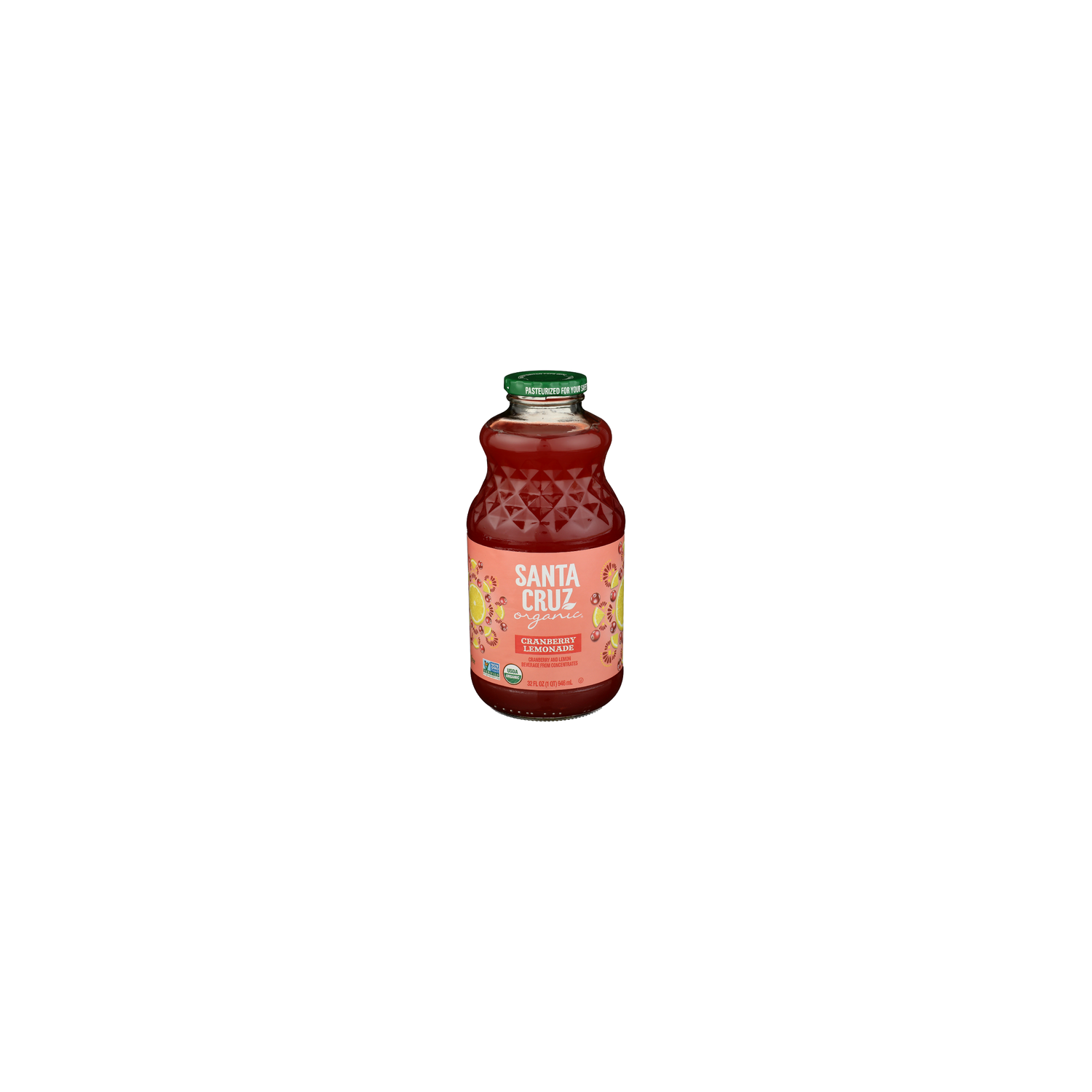 Santa Cruz Organic Cranberry Lemonade Fruit Juice Drink - 32 Fluid Ounce Image 1 of 4
