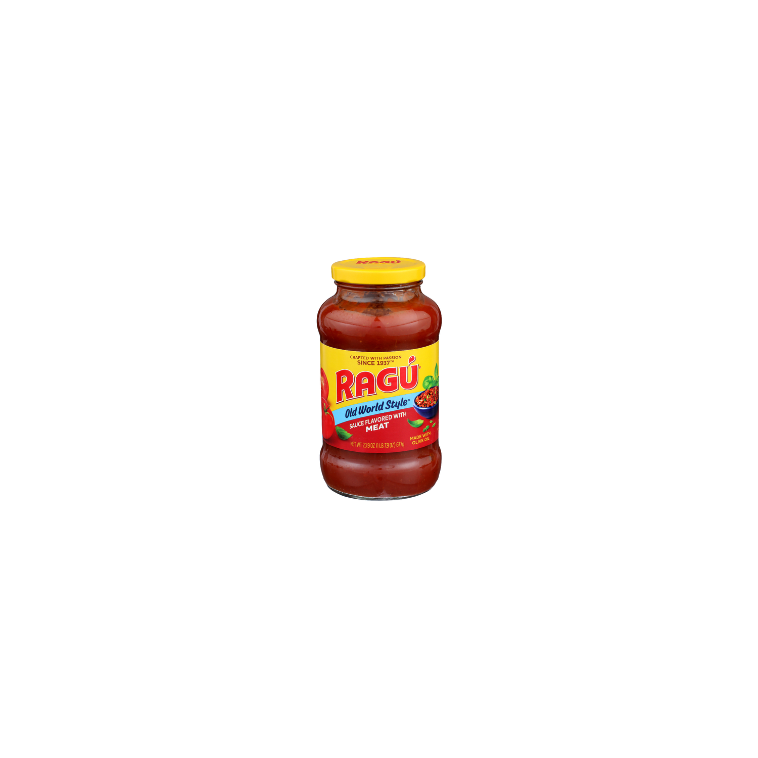 Ragu Flavored With Meat Old World Style Sauce - 23.9 Ounce Image 1 of 4