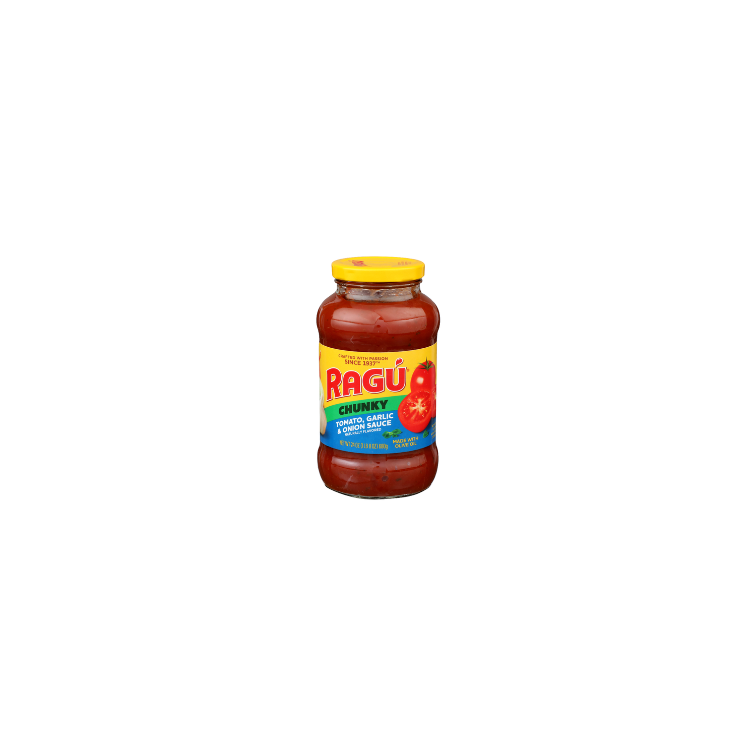 Ragu Chunky Tomato, Garlic & Onion Sauce - 24 Ounce Image 1 of 4