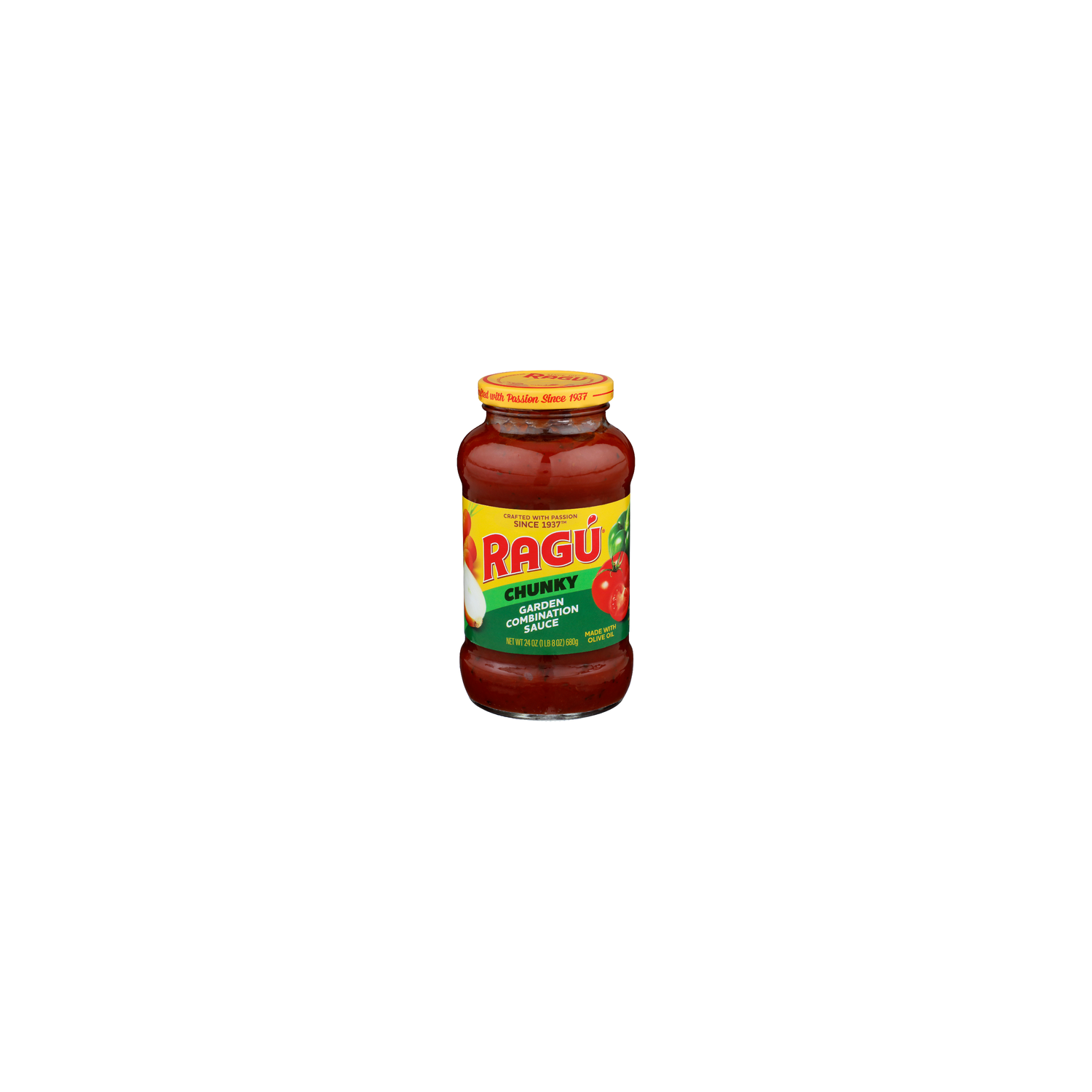 Ragu Chunky Garden Combination Sauce - 24 Ounce - Brookshire's