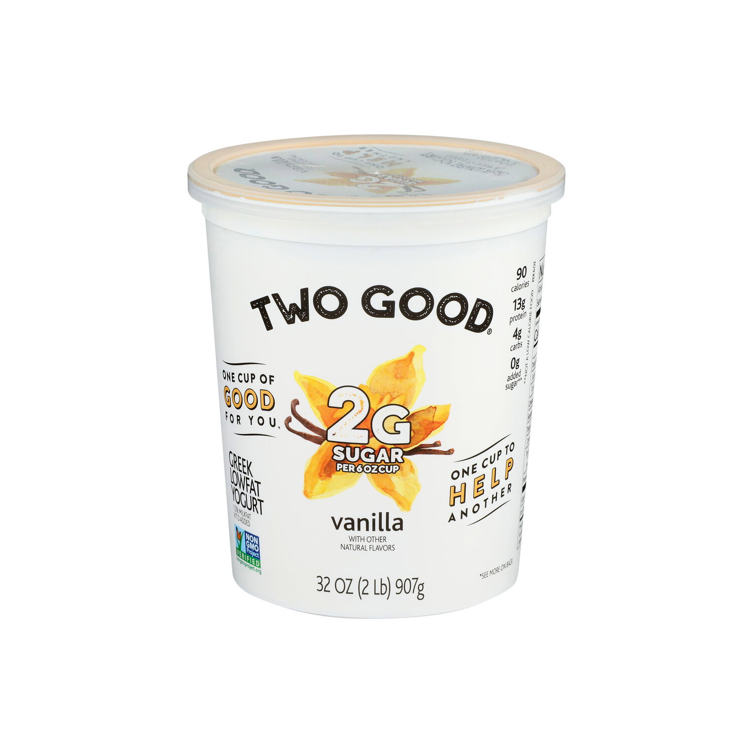 Two Good Vanilla Greek Lowfat Yogurt - 32 Ounce Image 1 of 4