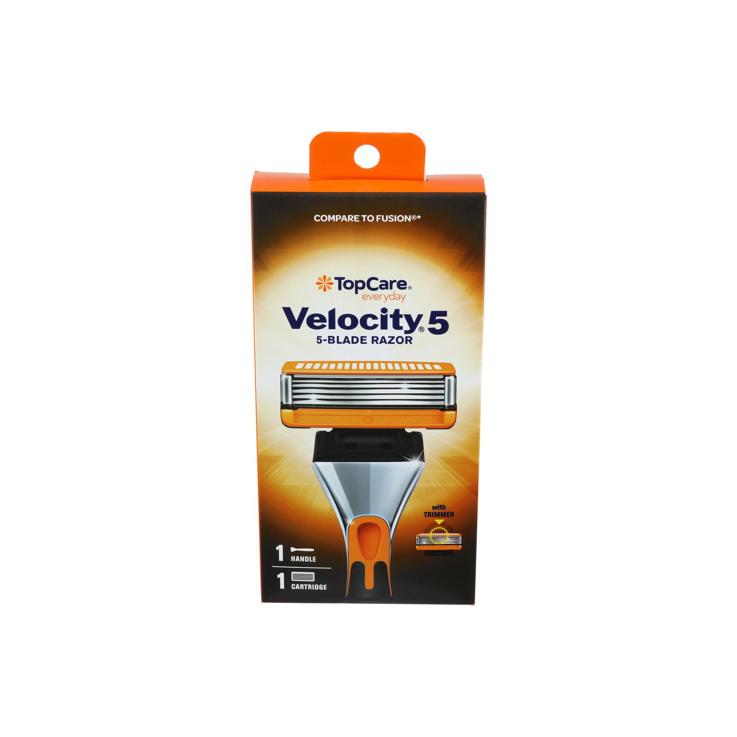 Top Care Everyday Velocity 5-Blade Razor - 1 Each Image 1 of 2