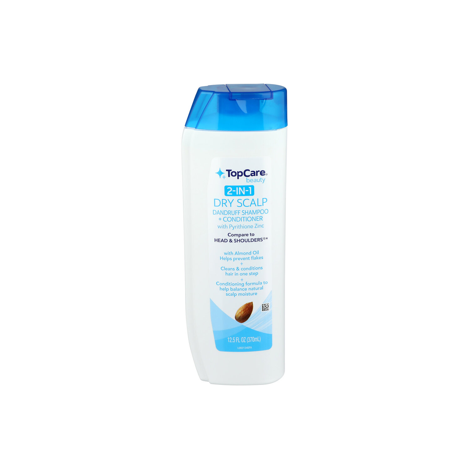 TopCare Beauty 2-IN-1 Dry Scalp Dandruff Shampoo & Conditioner - 12.5 Fluid Ounce Image 1 of 2