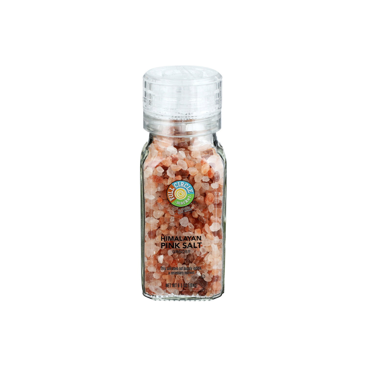 Full Circle Market Himalayan Pink Salt Grinder - 6.5 Ounce Image 1 of 4