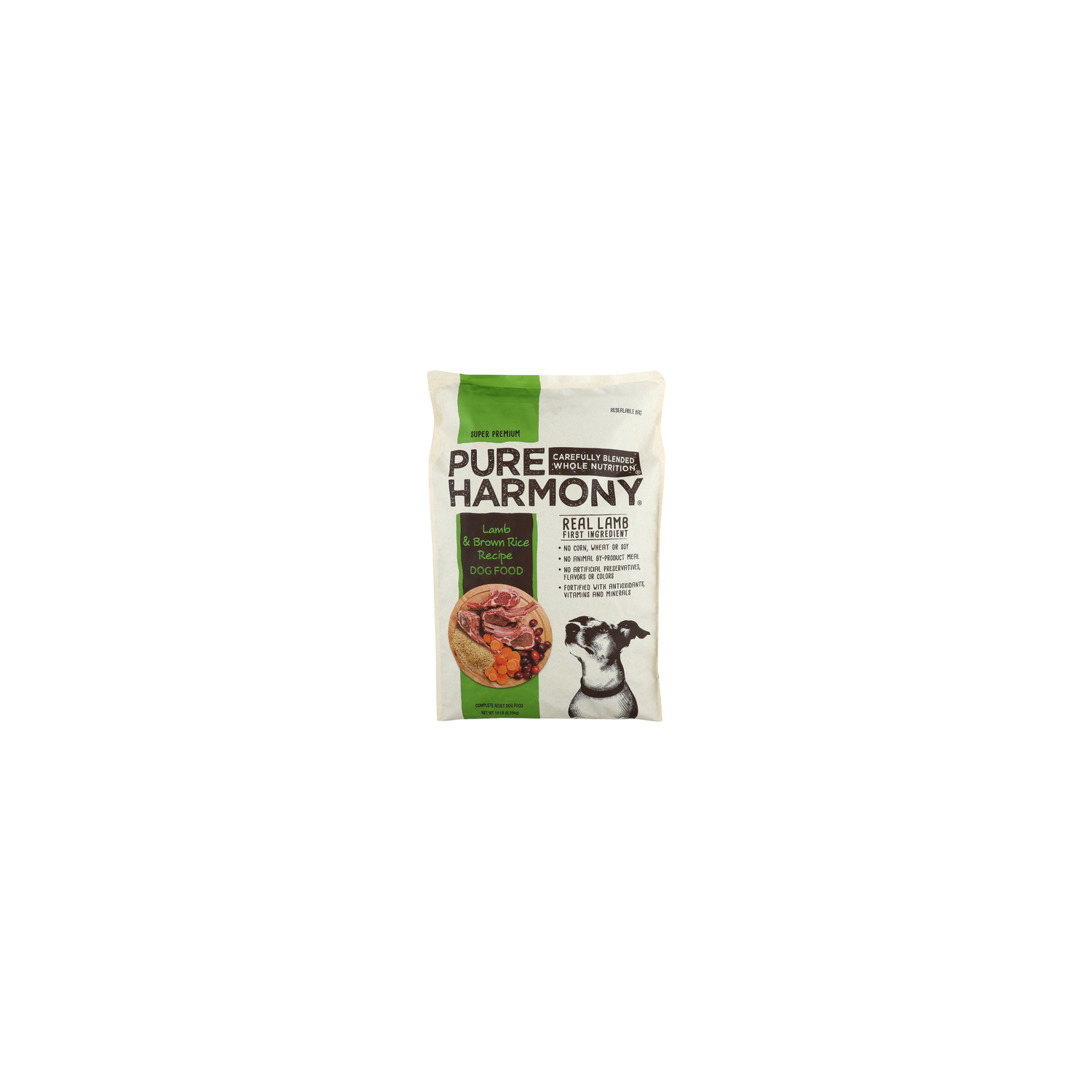Pure Harmony Lamb & Brown Rice Stew In Gravy Dog Food - 14 Pound Image 1 of 4
