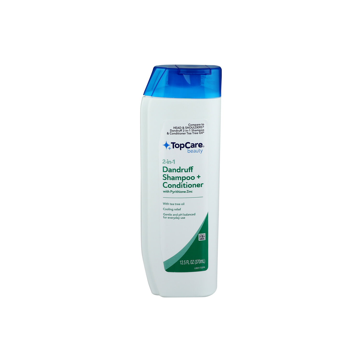 Top Care Beauty 2-In-1 Dandruff Shampoo & Conditioner - 12.5 Fluid Ounce Image 1 of 2