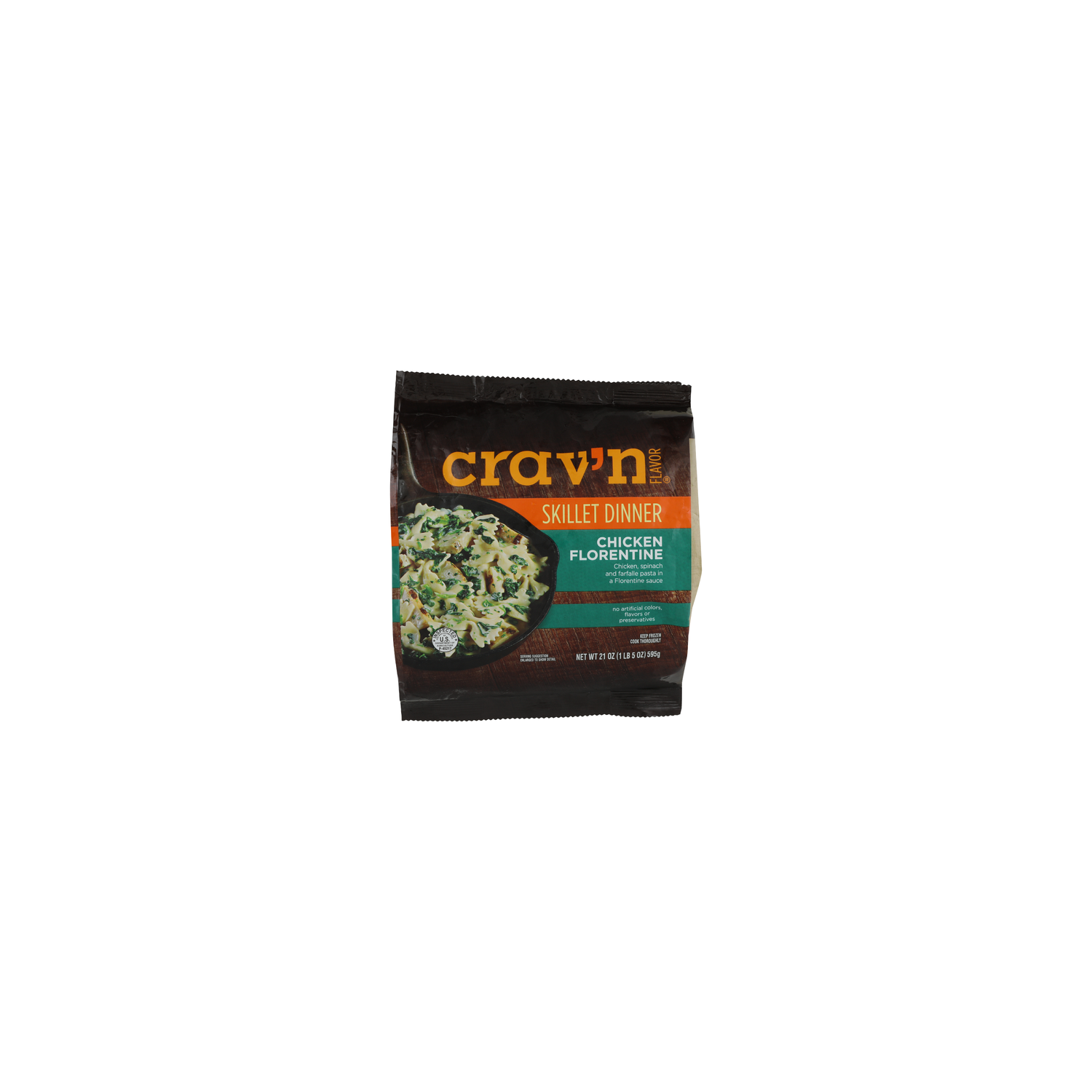 CRAV'N Flavor Chicken Florentine Skillet Dinner - 21 Ounce Image 1 of 4