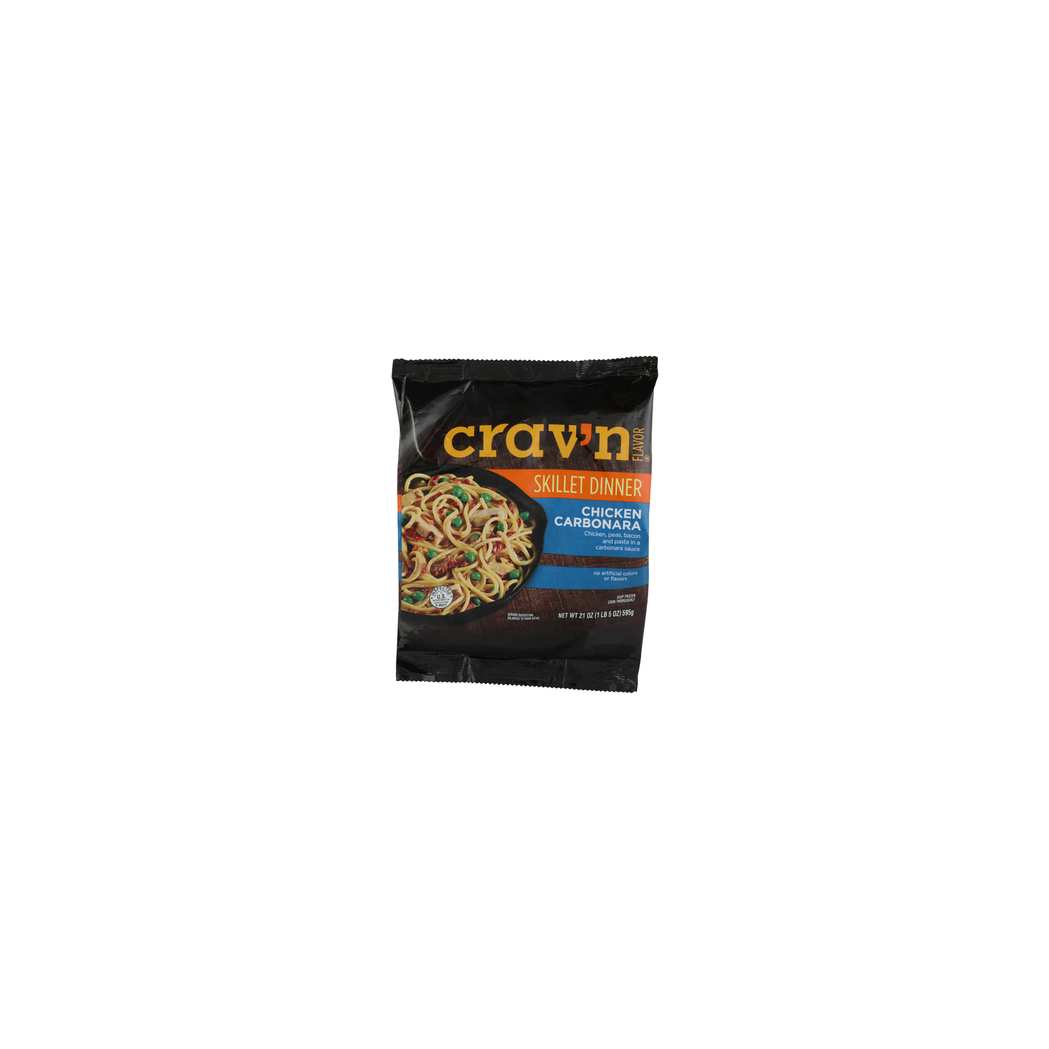 CRAV'N Flavor Chicken Carbonara Skillet Dinner - 21 Ounce Image 1 of 4
