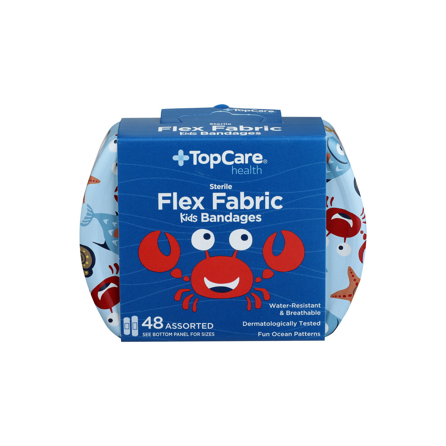 TopCare Health Kids Flex Fabric Bandages - 48 Count Image 1 of 2