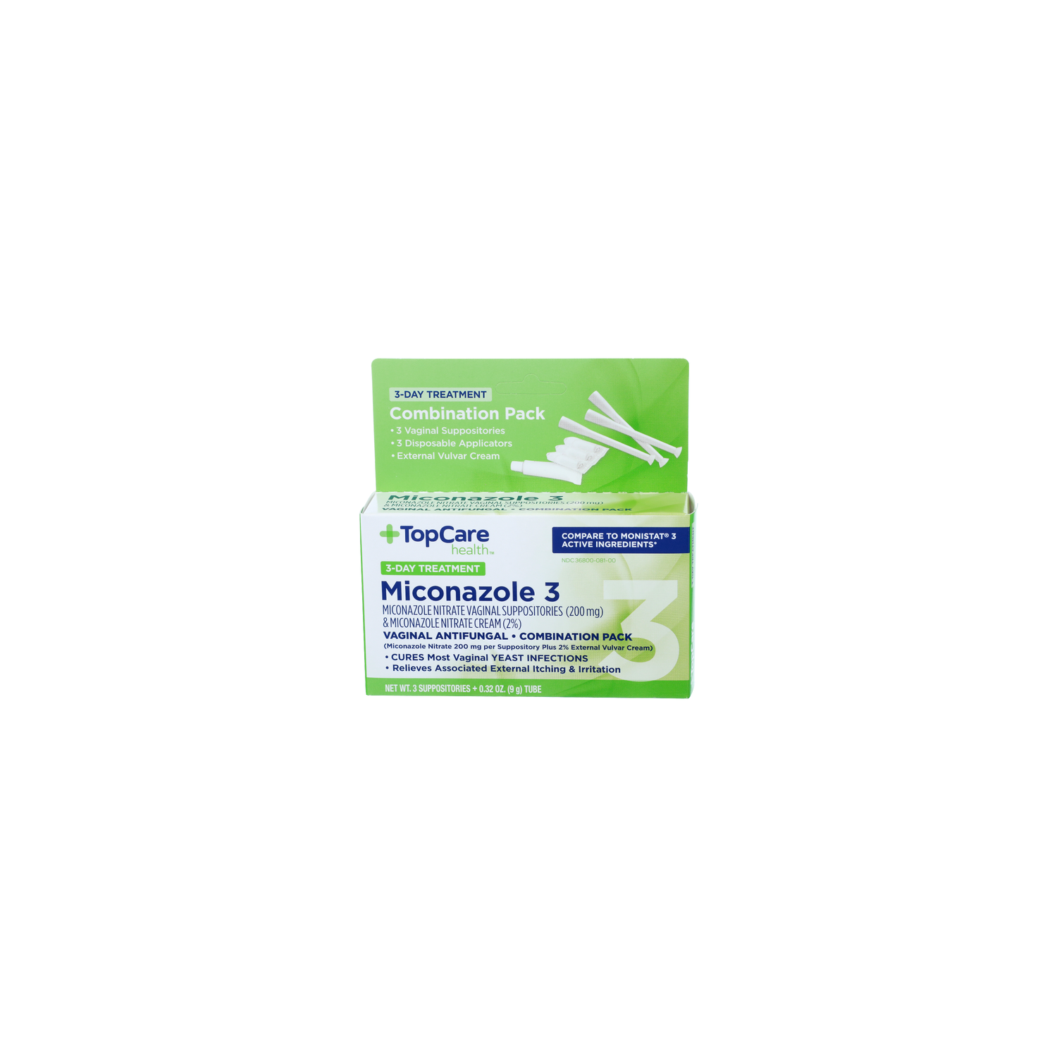 Topcare Health Miconazole 3 - 0.32 Ounce Image 1 of 2