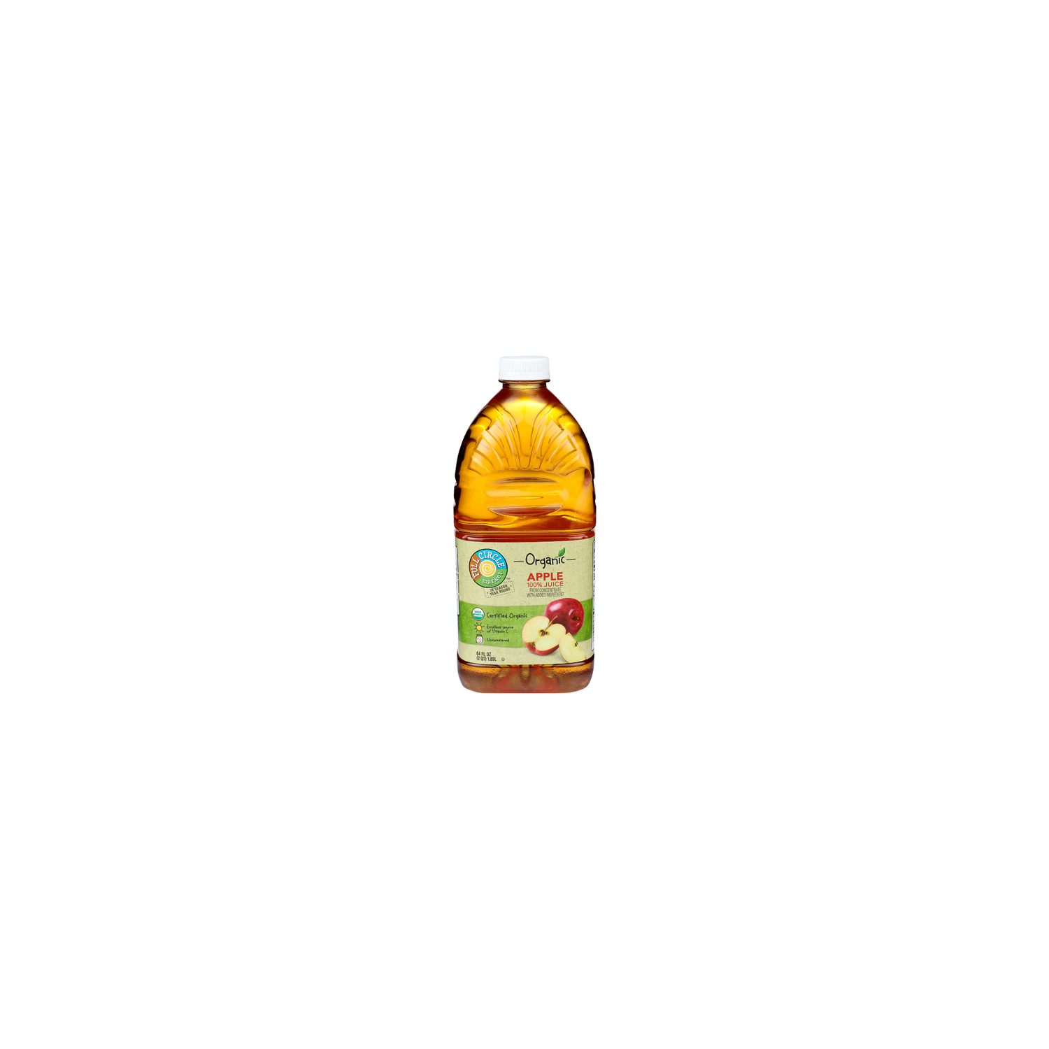 Full Circle Market Apple 100% Juice - 64 Fluid Ounce - Super 1 Foods