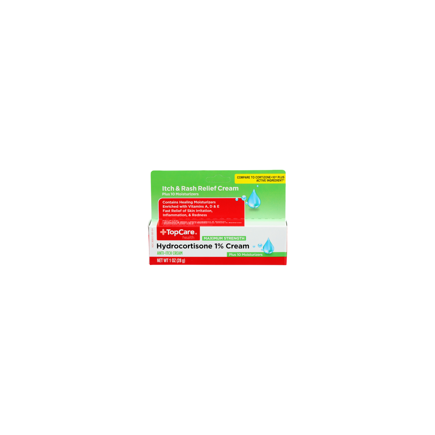 Topcare Health Health Itch & Rash Relief Cream - 1 Ounce Image 1 of 2