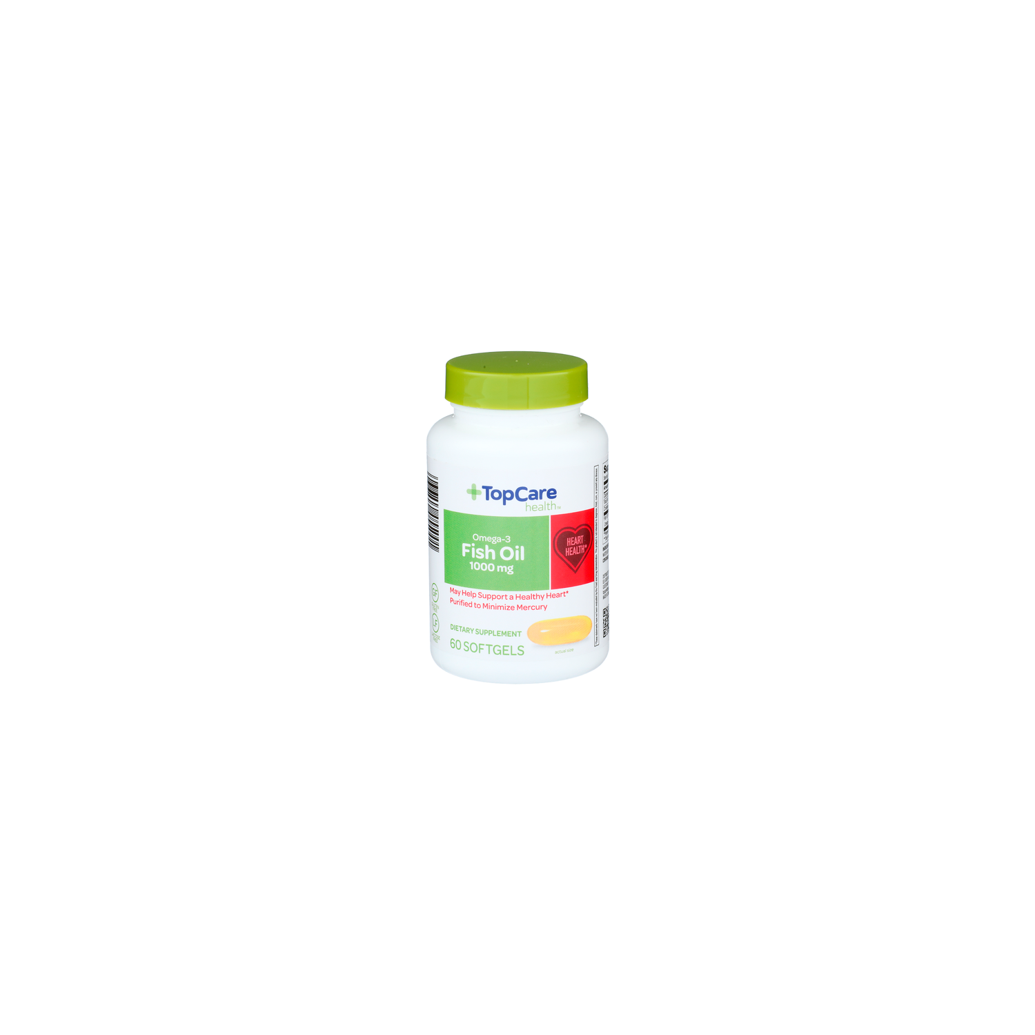 Topcare Health Health Omega-3 Fish Oil - 60 Count Image 1 of 2