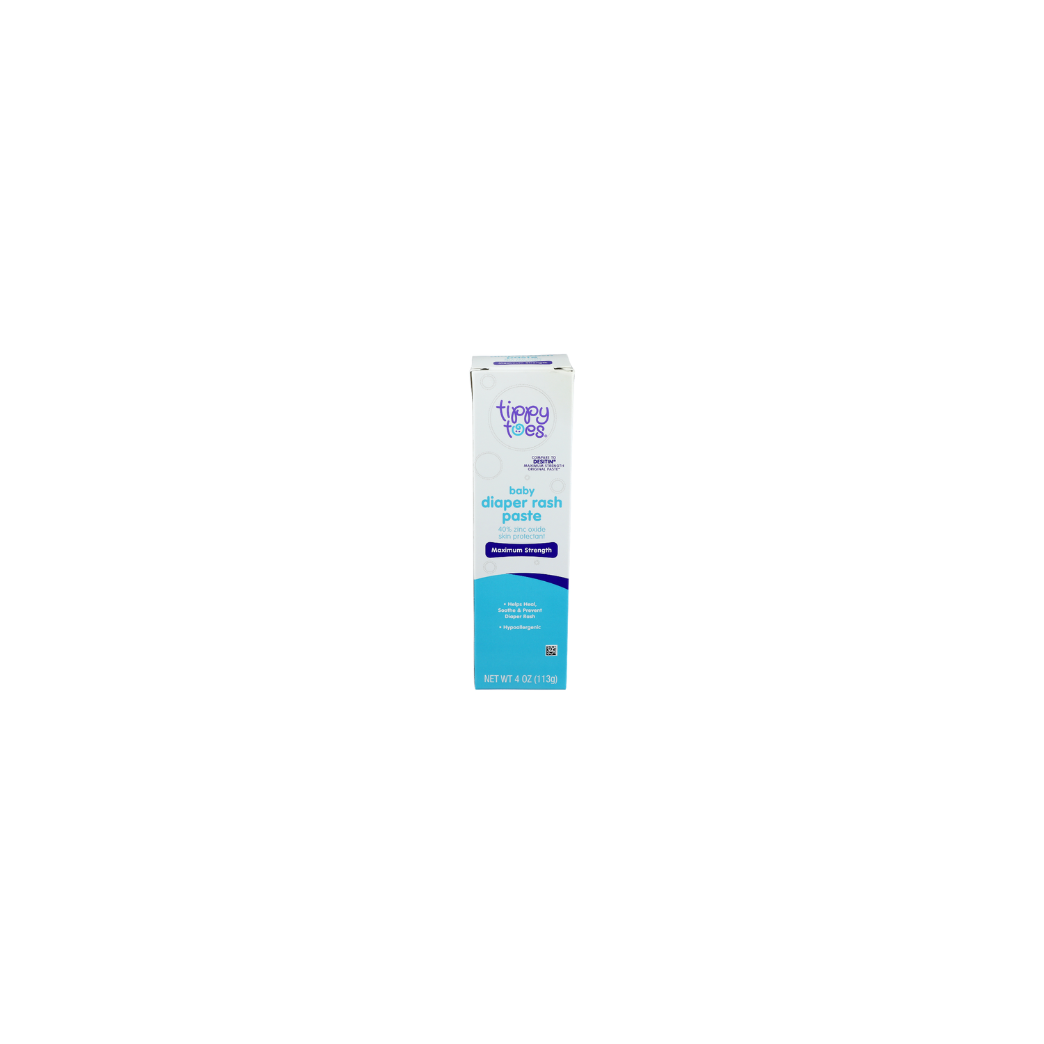 Tippy Toes Maximum Strength Baby Diaper Rash Paste - 4 Ounce Image 1 of 2